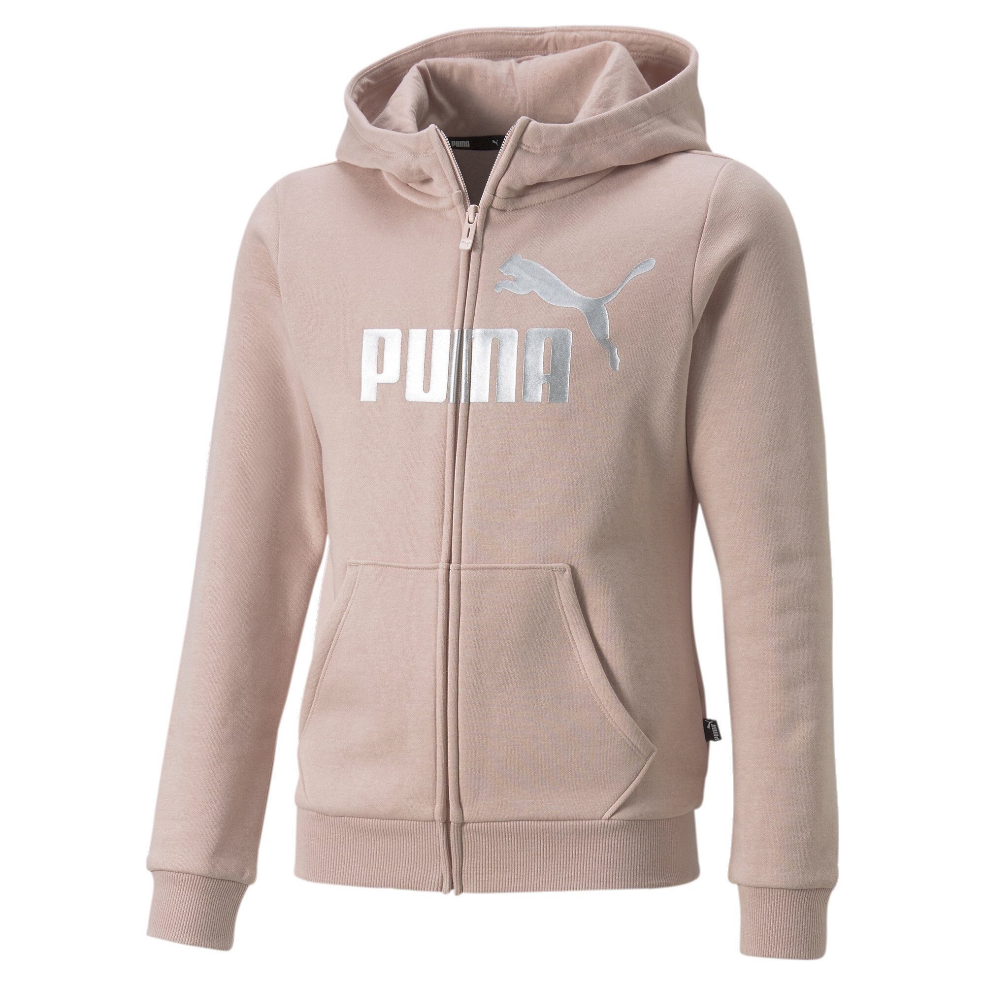 PUMA Sweater »Essentials+ Logo Reißverschluss-Hoodie für Jugendliche«  online kaufen | OTTO