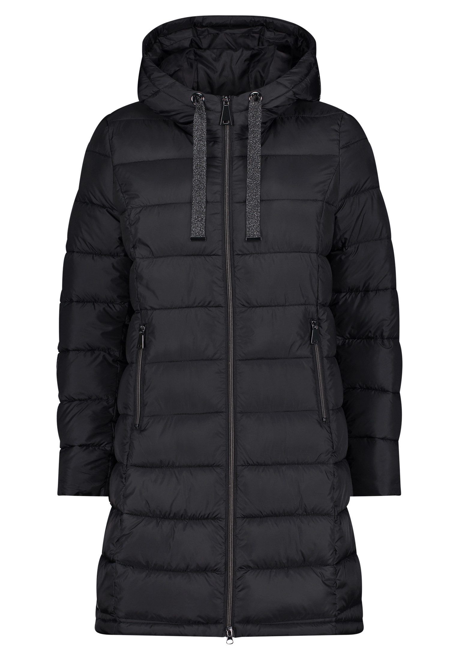 Cartoon Kurzmantel Jacke Watte Black günstig online kaufen