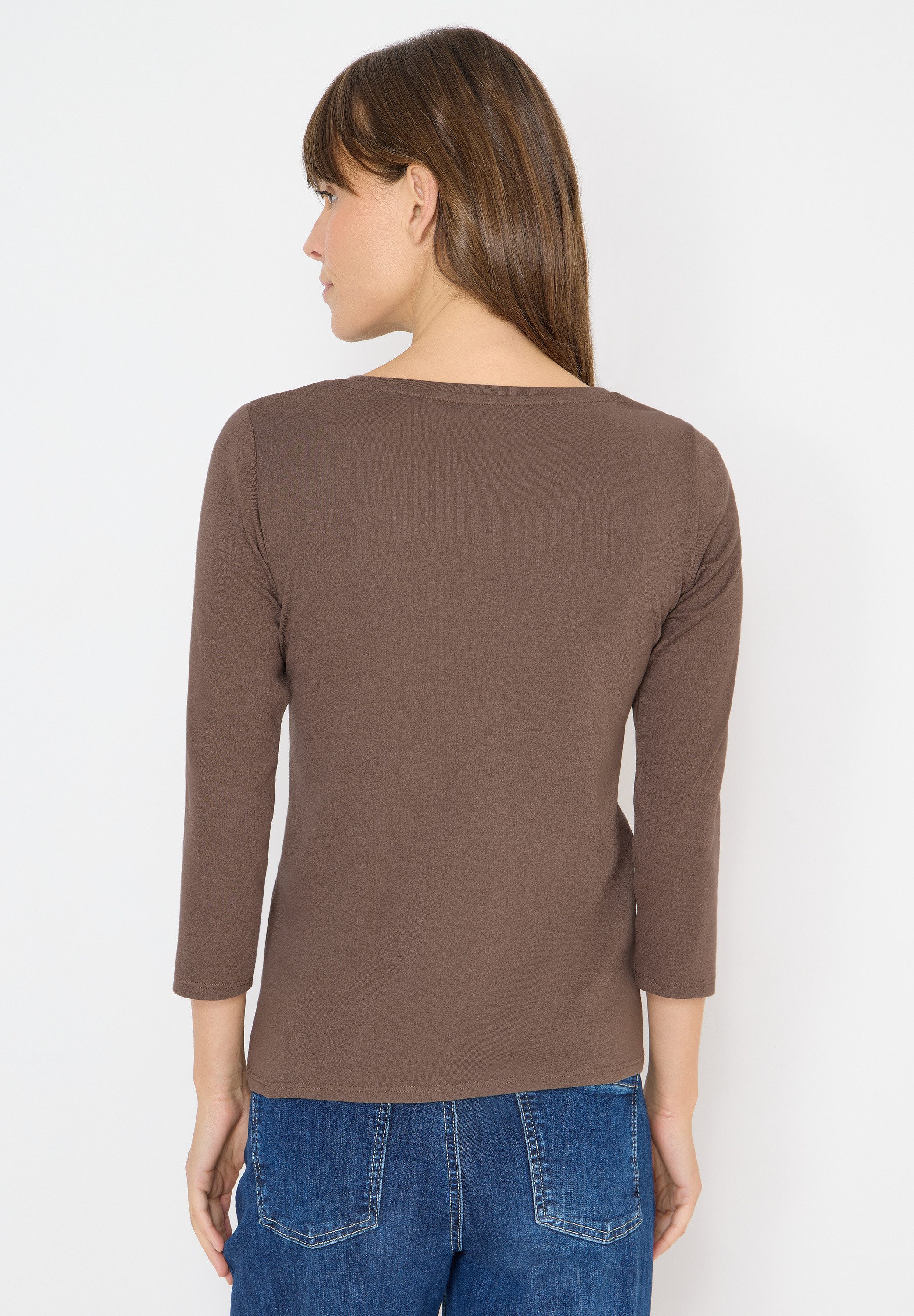 CECIL 3/4-Arm-Shirt aus reiner Baumwolle günstig online kaufen