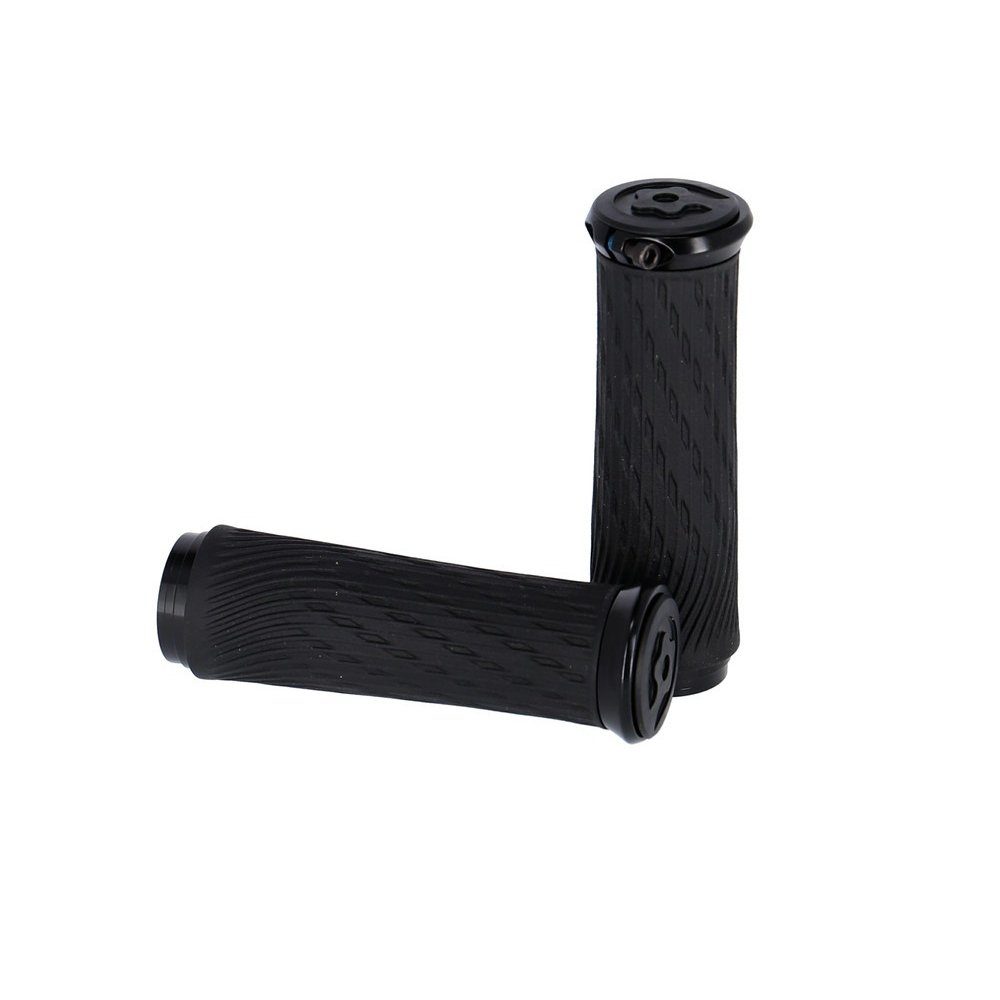 SRAM Fahrradlenkergriff Griff mit Schraubensicherung für Grip Shift, 100 mm, mit Klemme und E
