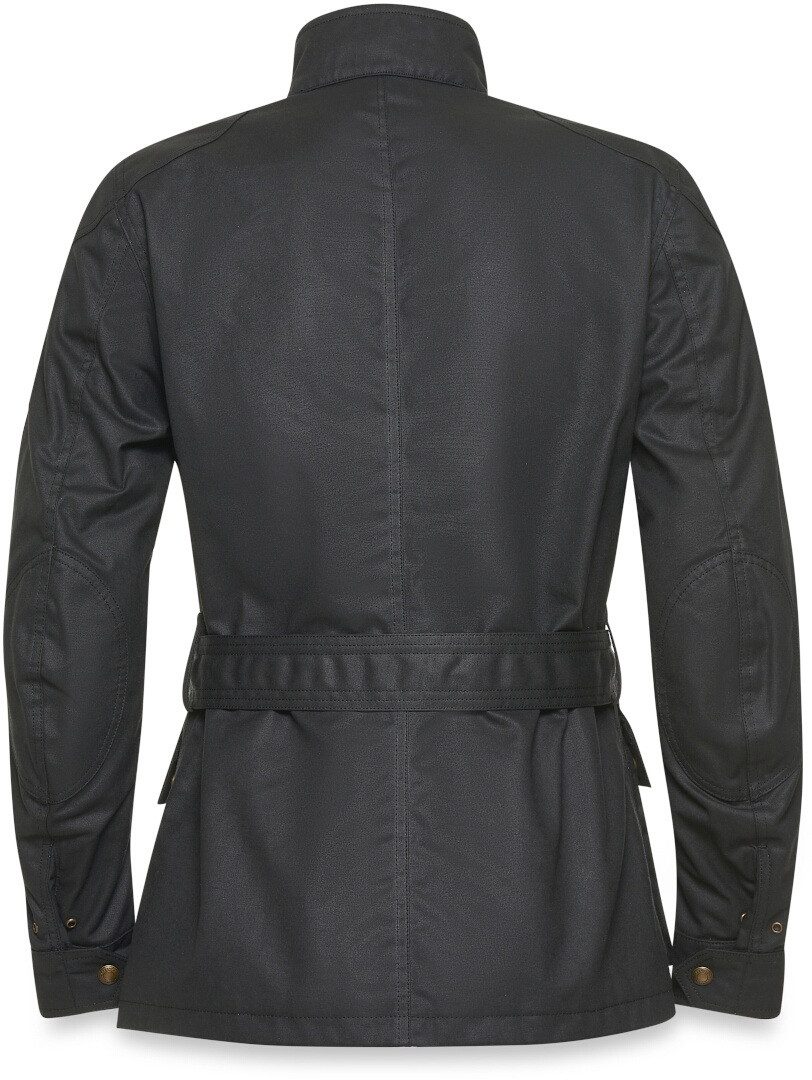 Belstaff Motorradjacke Trialmaster 2025 wasserdichte Damen Motorrad Wachsjacke Ellenbogenprotektoren enthalten,Schulterprotektoren enthalten,was