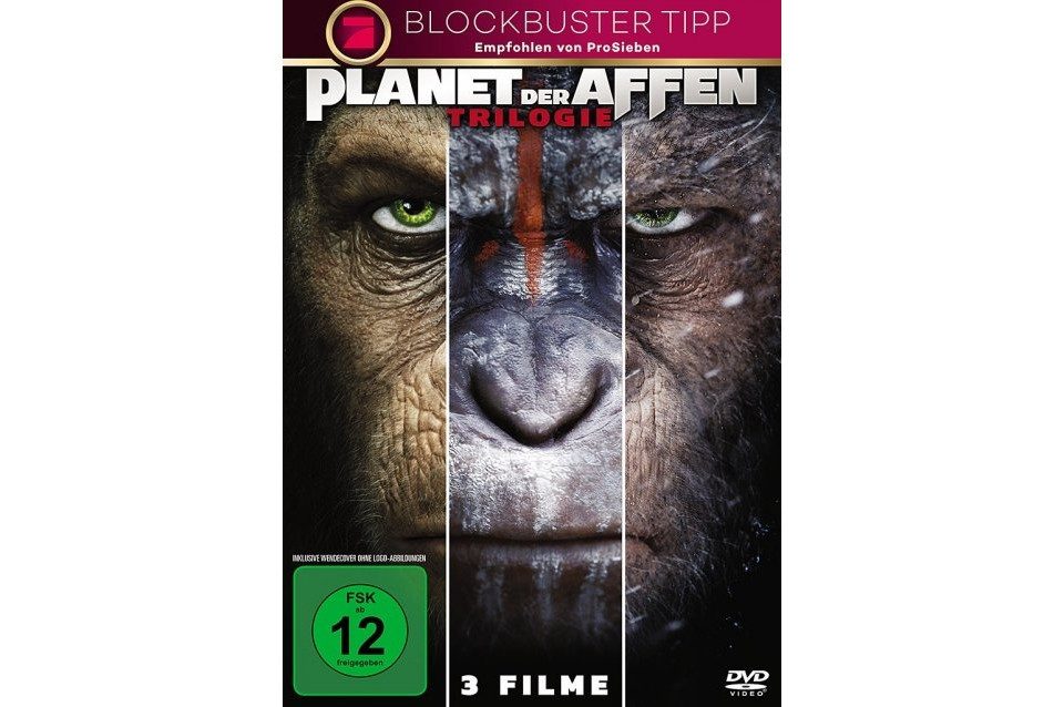 Leonine DVD Planet der Affen Trilogie (3 Filme)