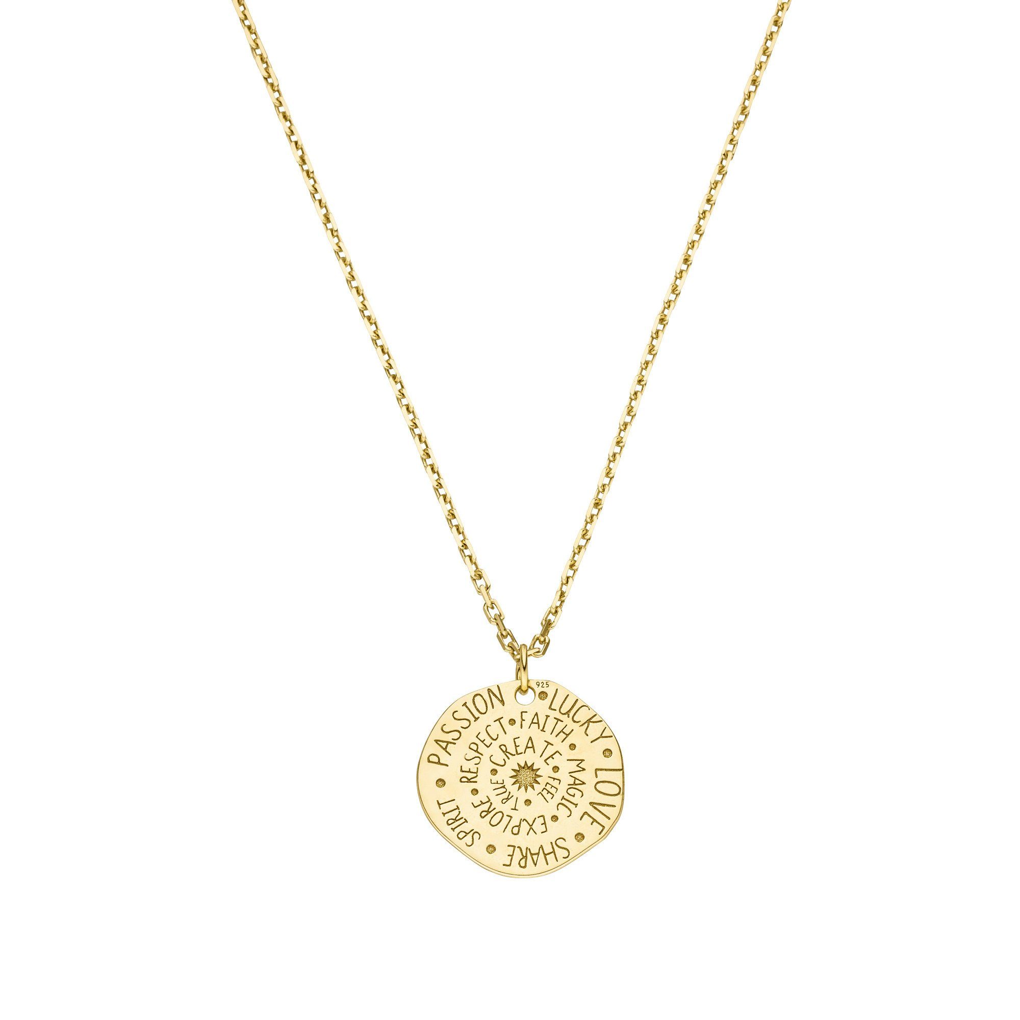 SCHOSCHON Kette mit Anhänger SONNE Halskette günstig online kaufen