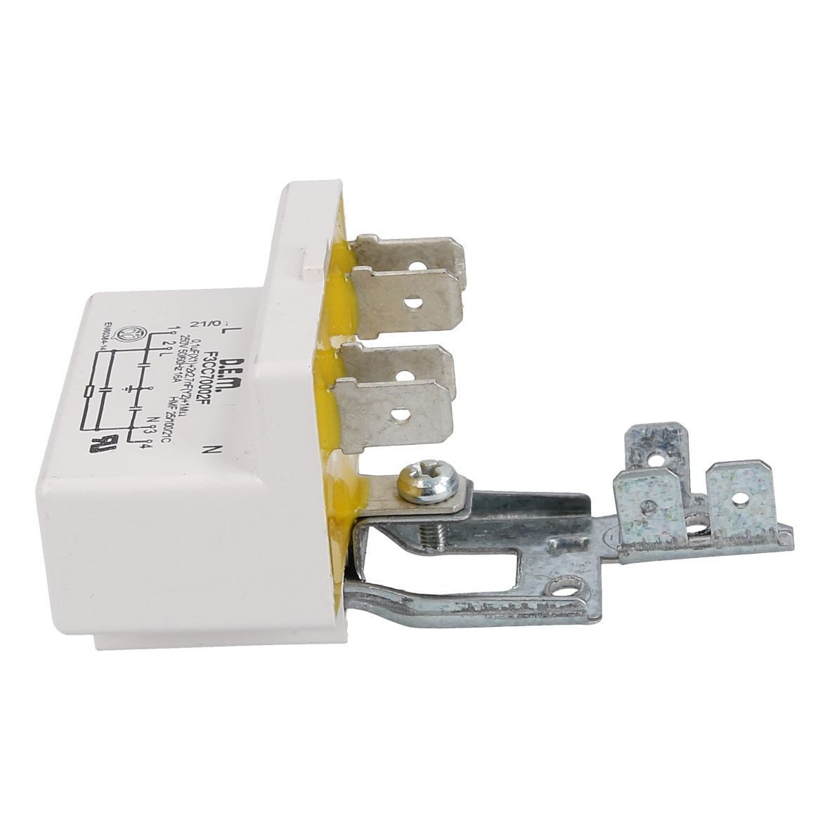easyPART Montagezubehör Geschirrspüler wie SMEG 813410489 Entstörfilter smeg 813410489, Für Spülmaschine / Geschirrspüler