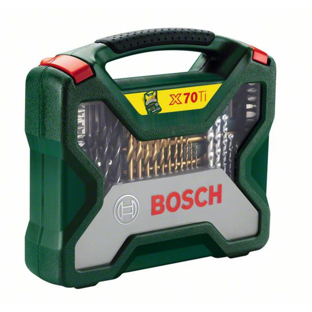 Bosch Accessories Bohrer- und Bitset Bosch Accessories 2607019329 X-Line 70teilig Bohrer- und Bit-Sortiment, inkl. Messband + inkl. Bitset