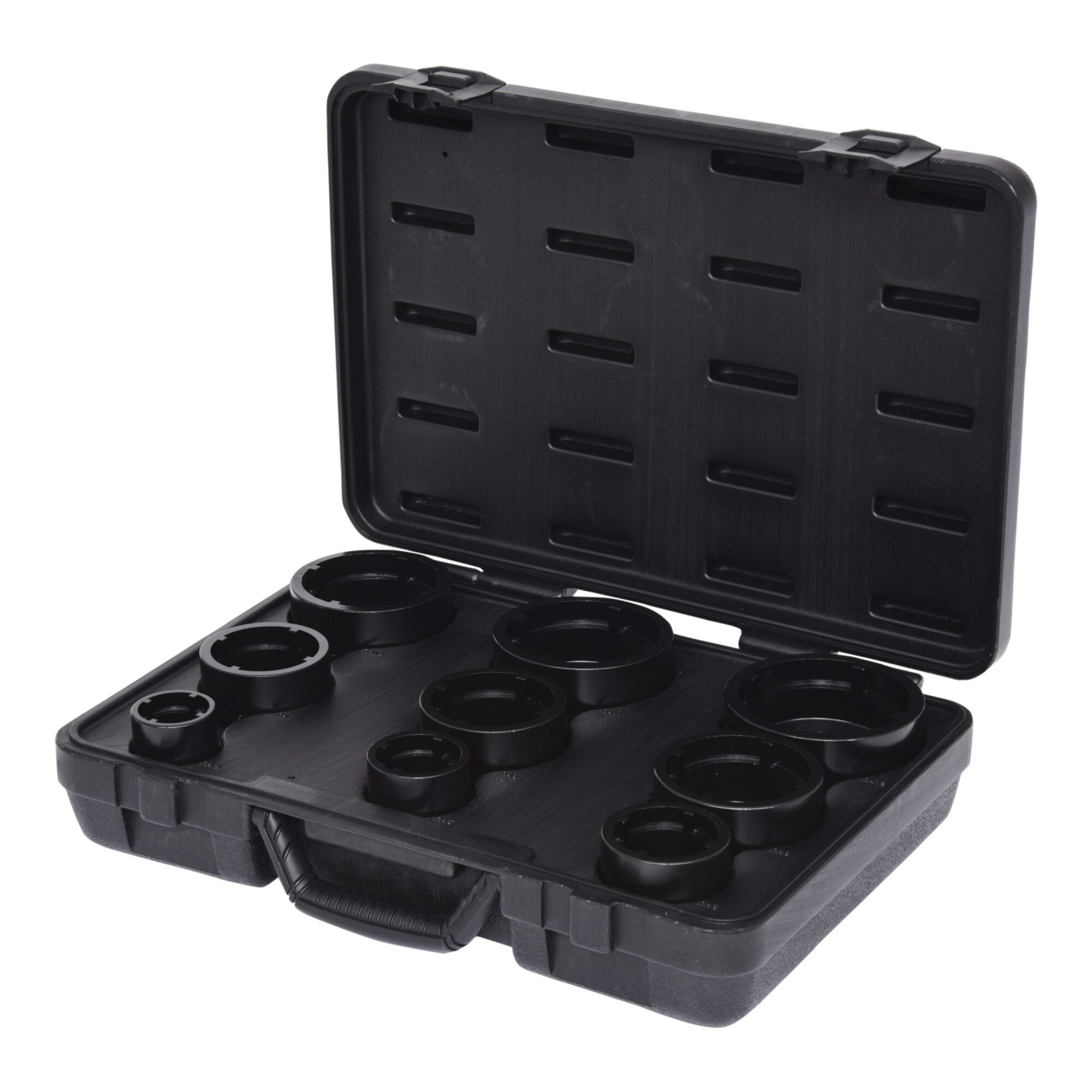 KS Tools CEE-Kupplung KS Tools Nutmuttern-Schlüssel-Satz, Zapfen innen liegend, 9-tlg.