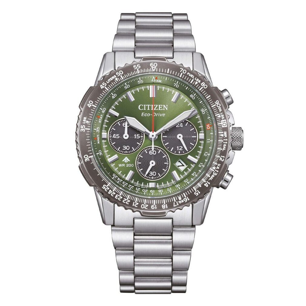 Citizen Luxusuhr Herrenuhr PROMASTER NAVIHAWK Silberfarben