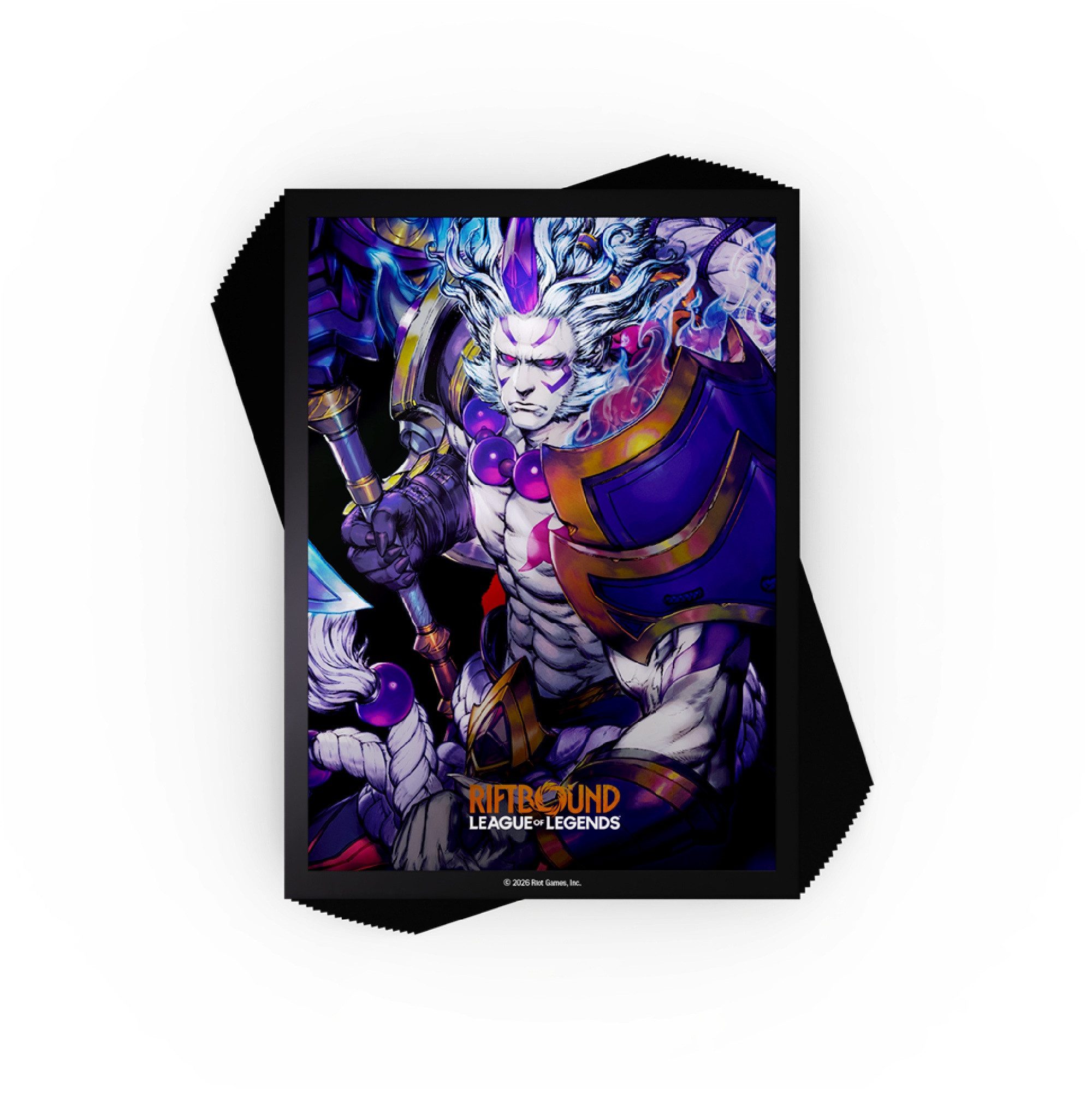 uvs Sammelkarte Riftbound LoL Spirit Blossom Darius 100 Sleeves