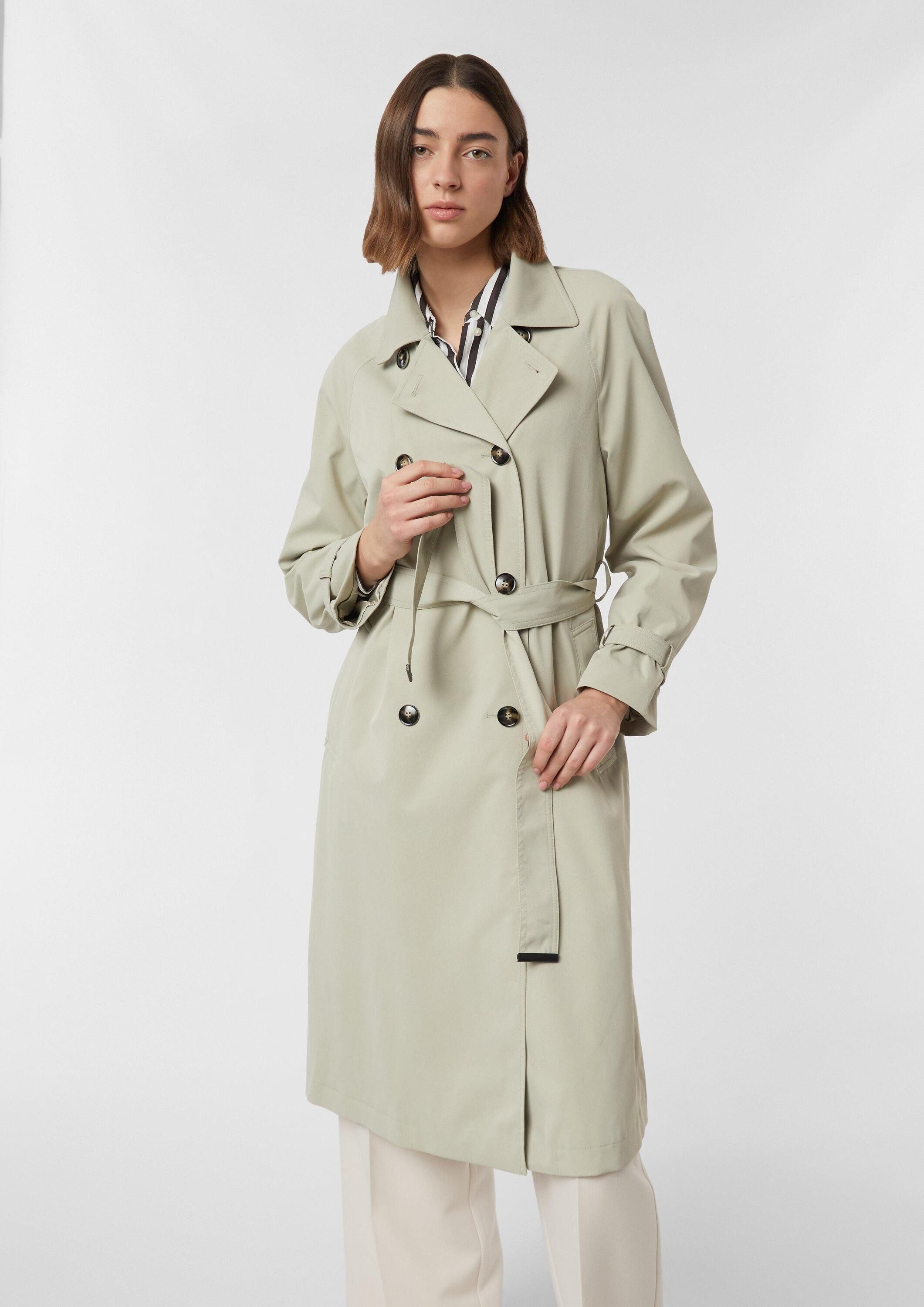 comma Trenchcoat Outdoor-Mantel Klassischer Trenchcoat mit Bindegürtel