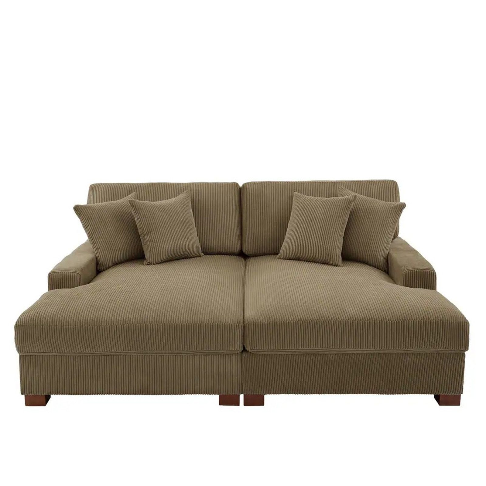 HTI-Living Sofa Couch Cord Sofa Justus, günstig online kaufen