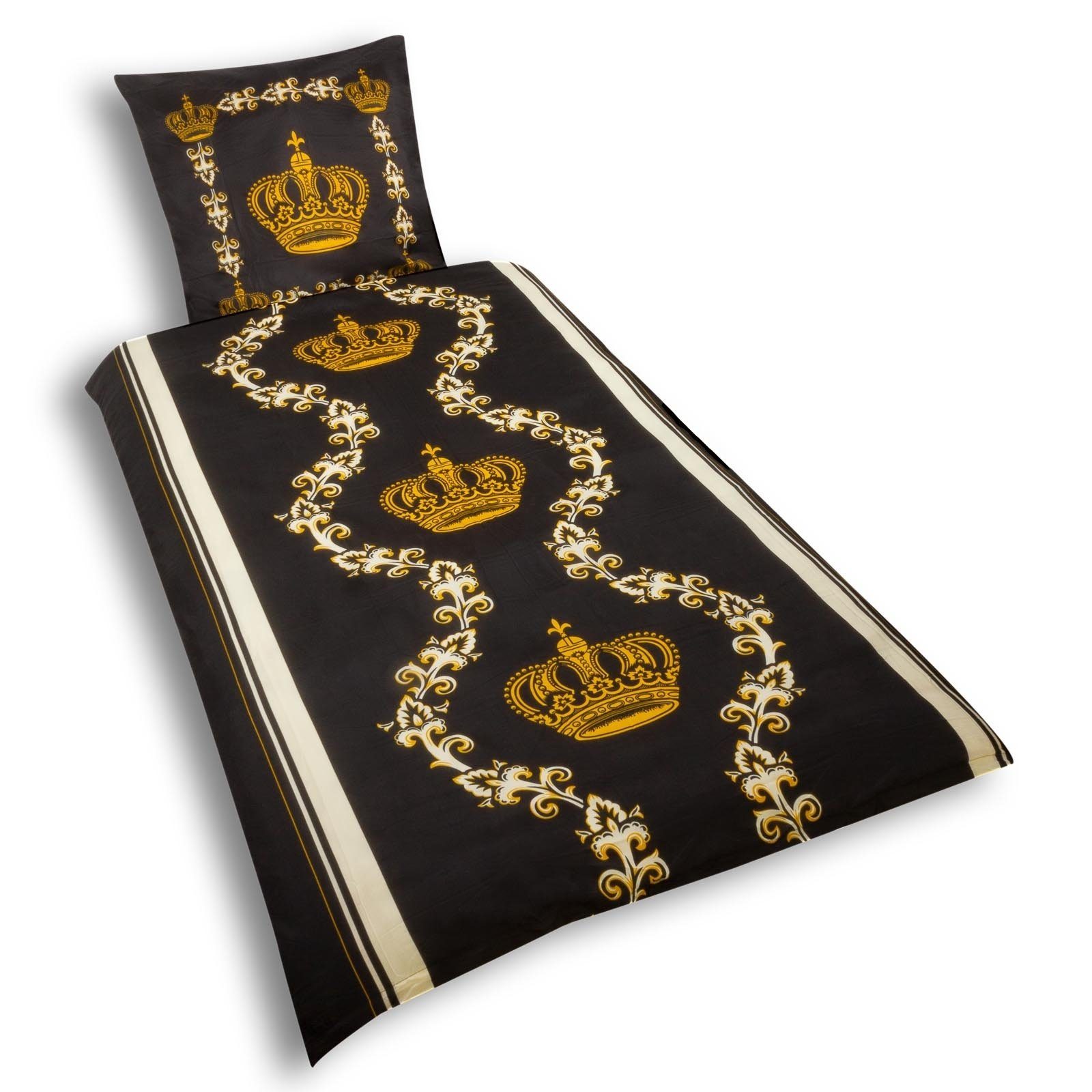 HTI-Living Bettwäsche Bettwäsche Microfaser 135 x 200 cm 2-teilig, Polyeste günstig online kaufen