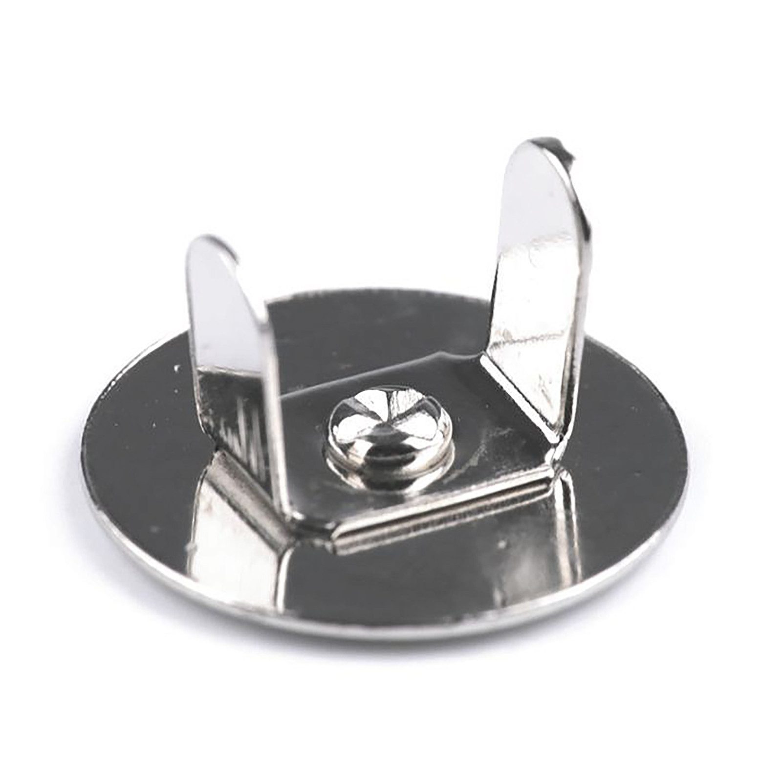 maDDma 10 Magnet-Verschlüsse rund, Taschen Schloss Verschluss Gurtstecker, 18-18mm