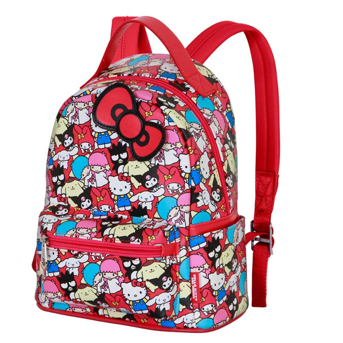 Hello Kitty Rucksack Friends Kinder Mehrfarbig Small Backpack Schule Freizeit