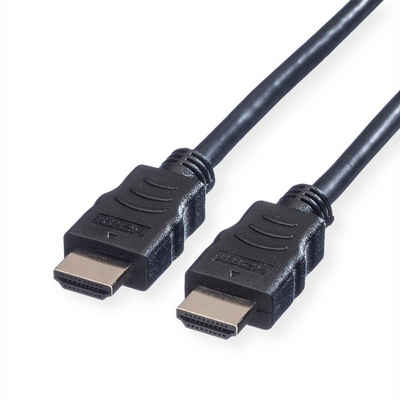 VALUE HDMI High Speed Kabel mit Ethernet Audio- & Video-Kabel, HDMI Typ A Männlich (Stecker), HDMI Typ A Männlich (Stecker) (500.0 cm)