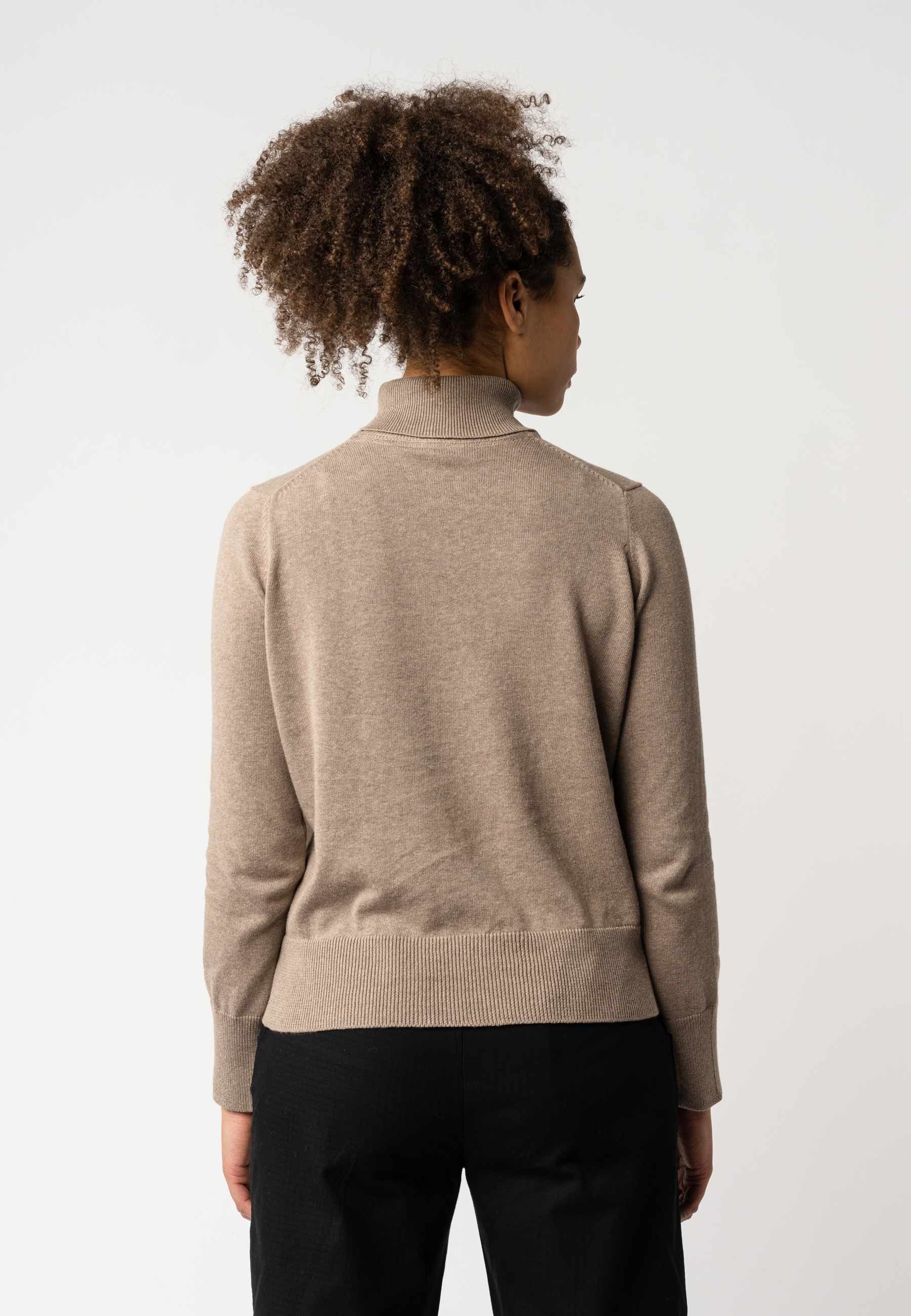 MELA Rollkragenpullover Damen Feinstrick Rollkragenpullover MAYURA günstig online kaufen