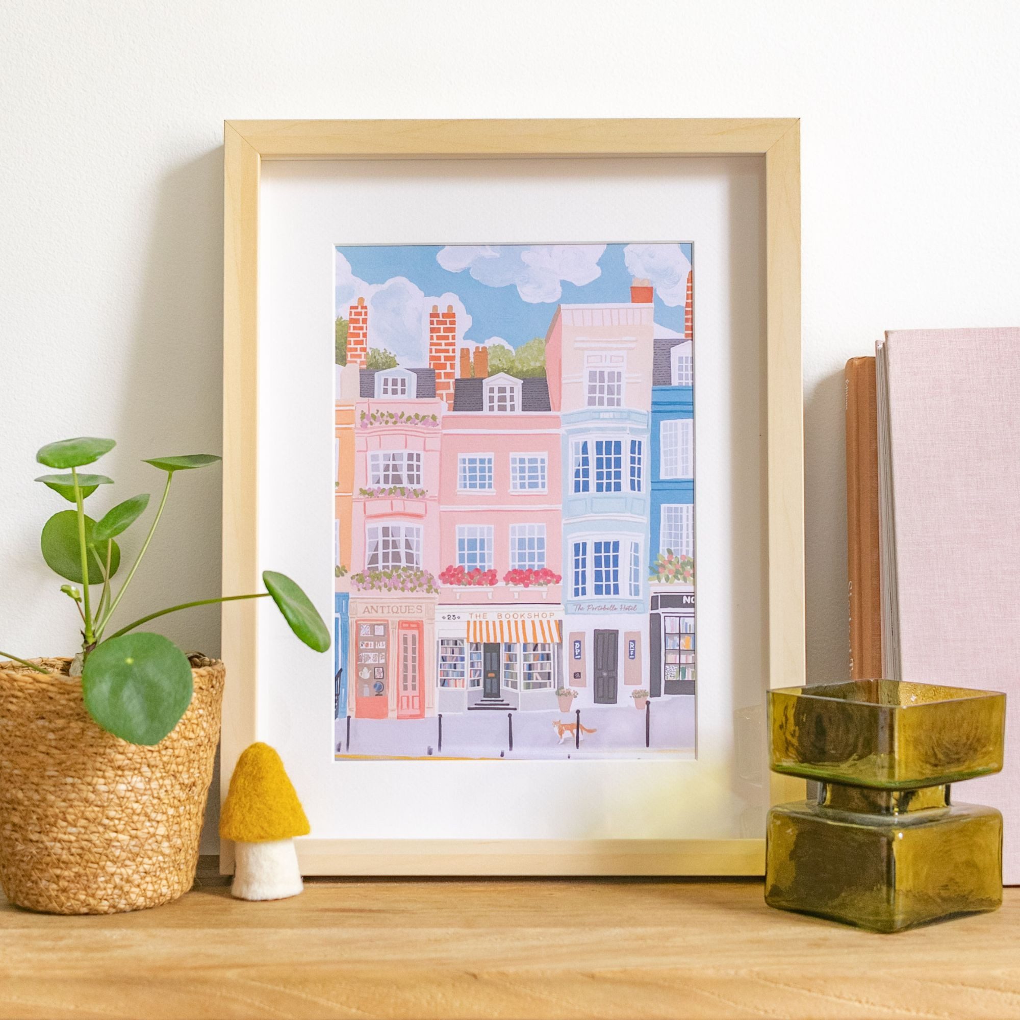 La Petite Epicerie Malen nach Zahlen Set Kinder & Erwachsene Kreatives Malen mit Pinsel und Farben