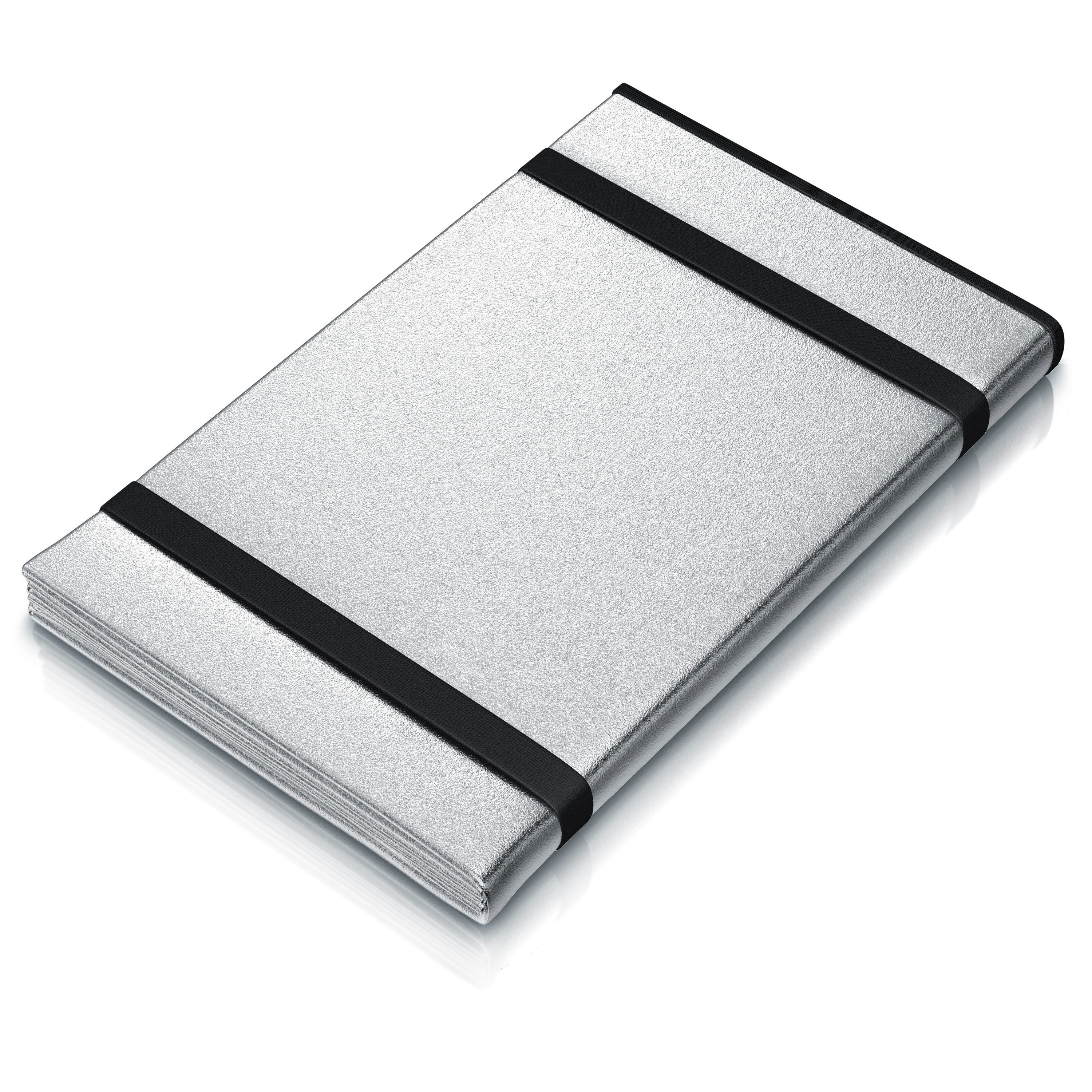 Brandson Isomatte faltbare Isoliermatte, Campingmatte, outdoor, wasserabweisend, (1-tlg), ultraleicht, Aluminium, EPE-Schaum, pflegeleicht, 2x1 m, 200x100 cm