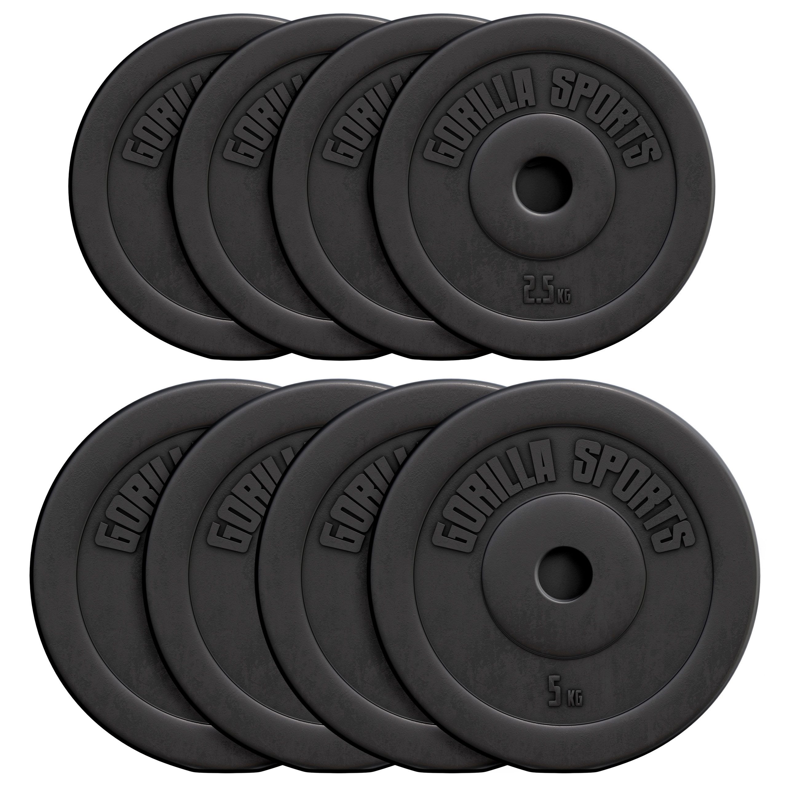 Set 30 kg (4x2,5 4x5 kg)