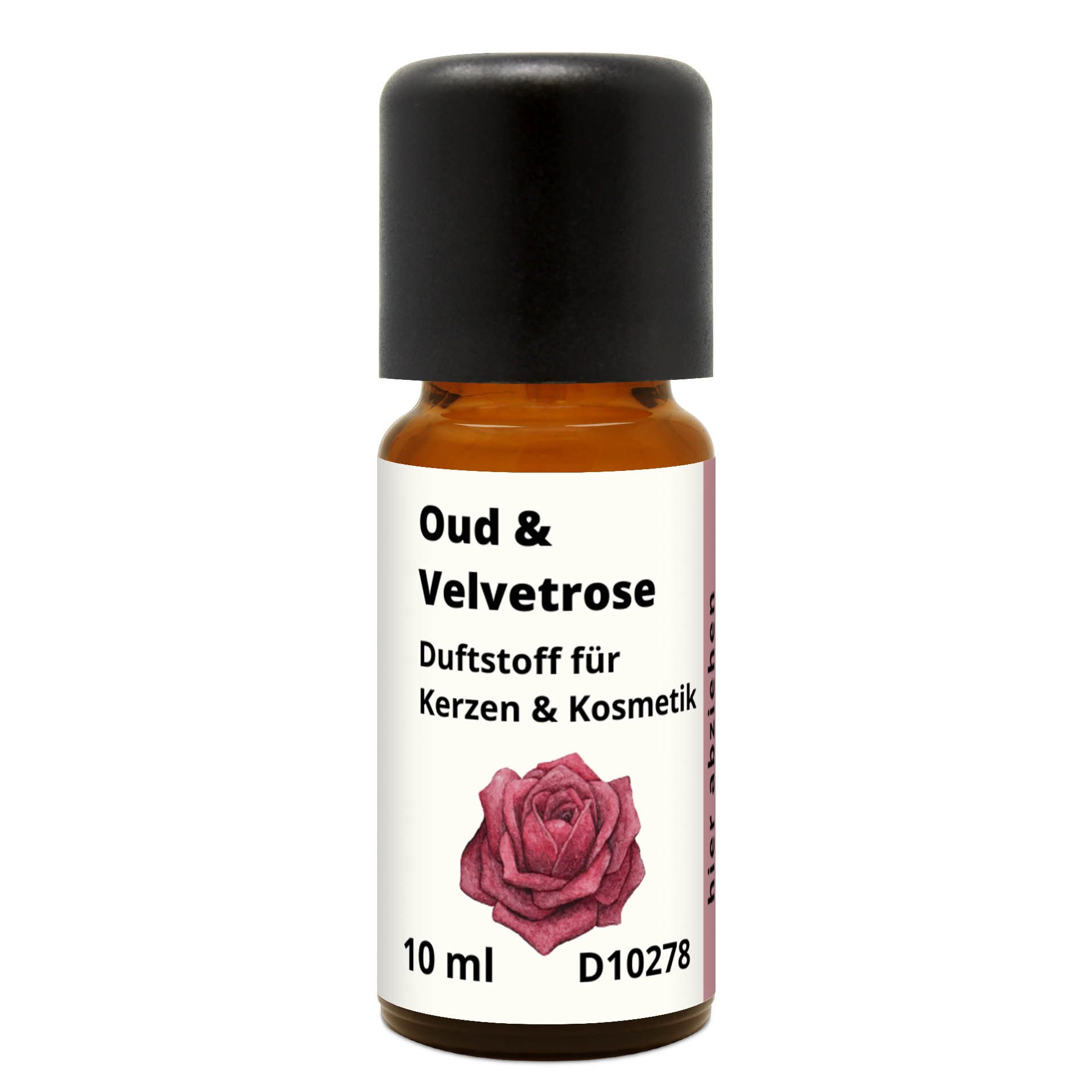 DistrEbution Duftöl Oud & Velvetrose Duftstoff für Kerzen & Kosmetik