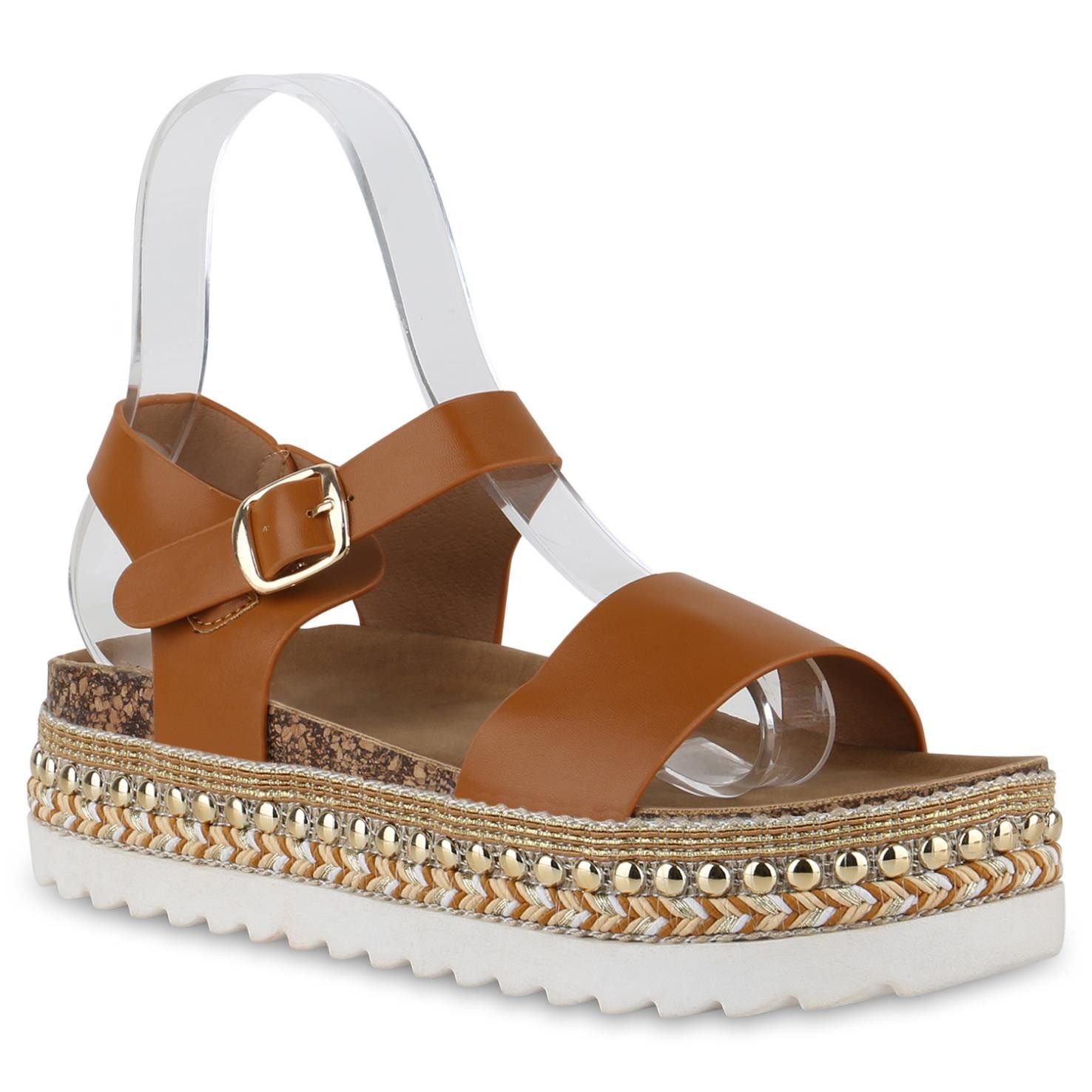 VAN HILL 841032 Plateausandaletten Schuhe günstig online kaufen