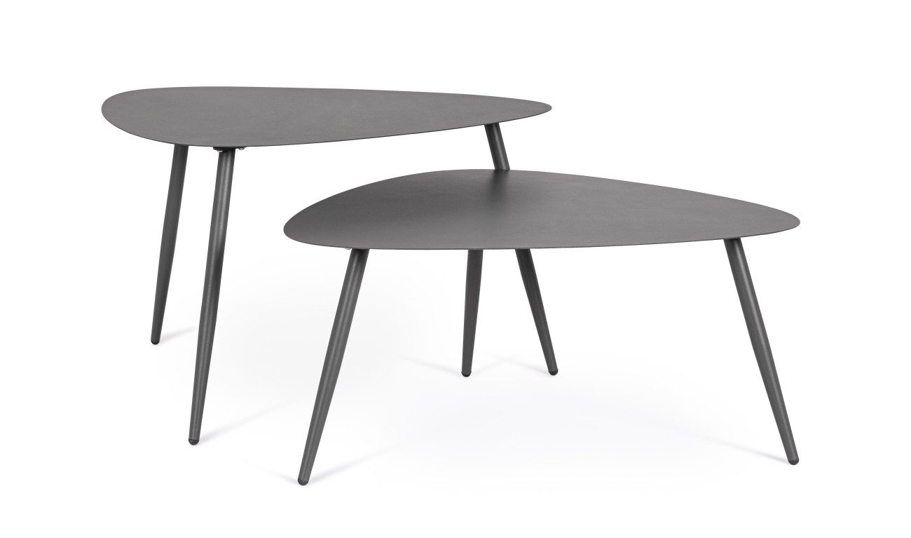 Bizzotto Couchtisch Set Yvonne aus Metall, günstig online kaufen