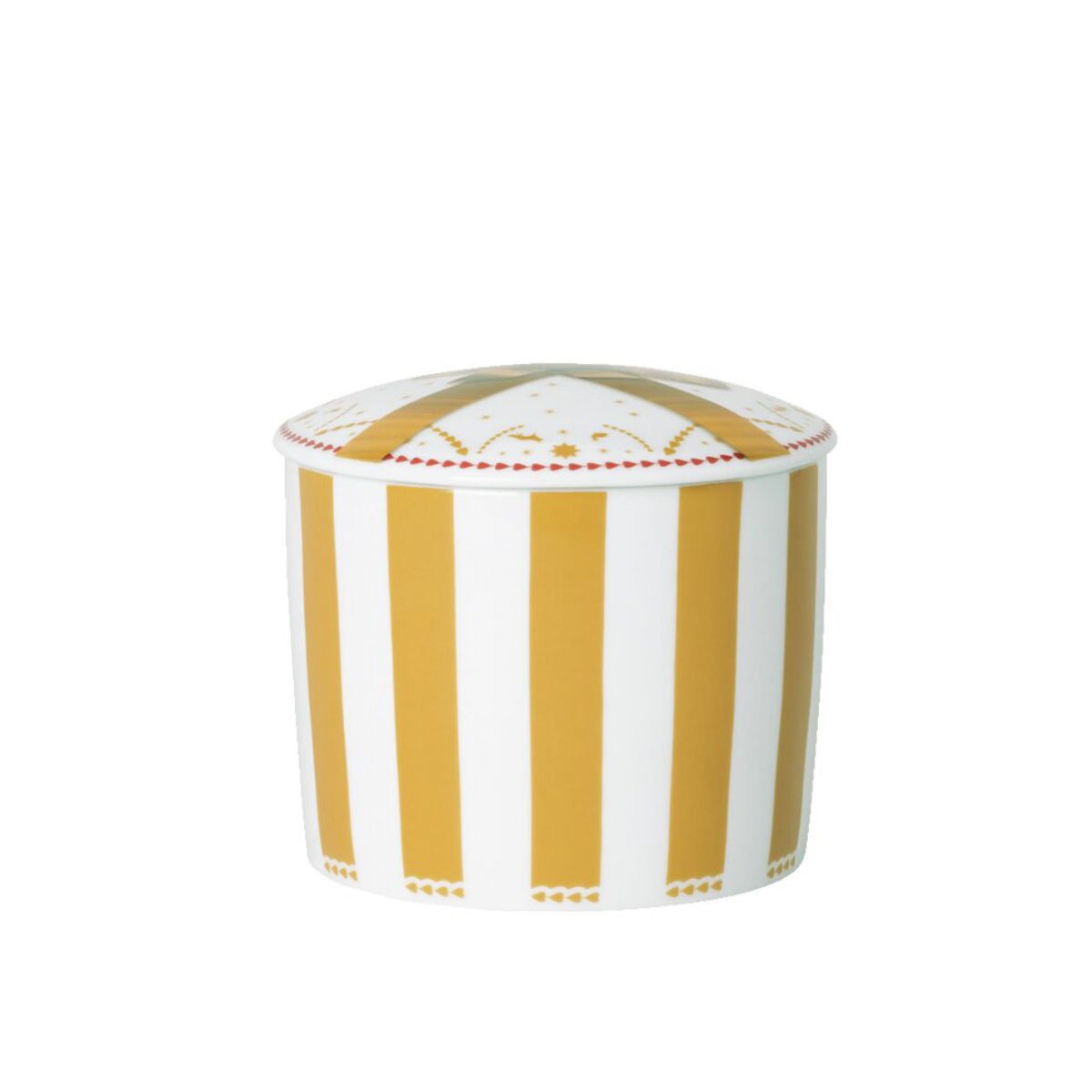Hutschenreuther Dose Christmas Love Beige Weihnachtsgeschirr, 13 cm