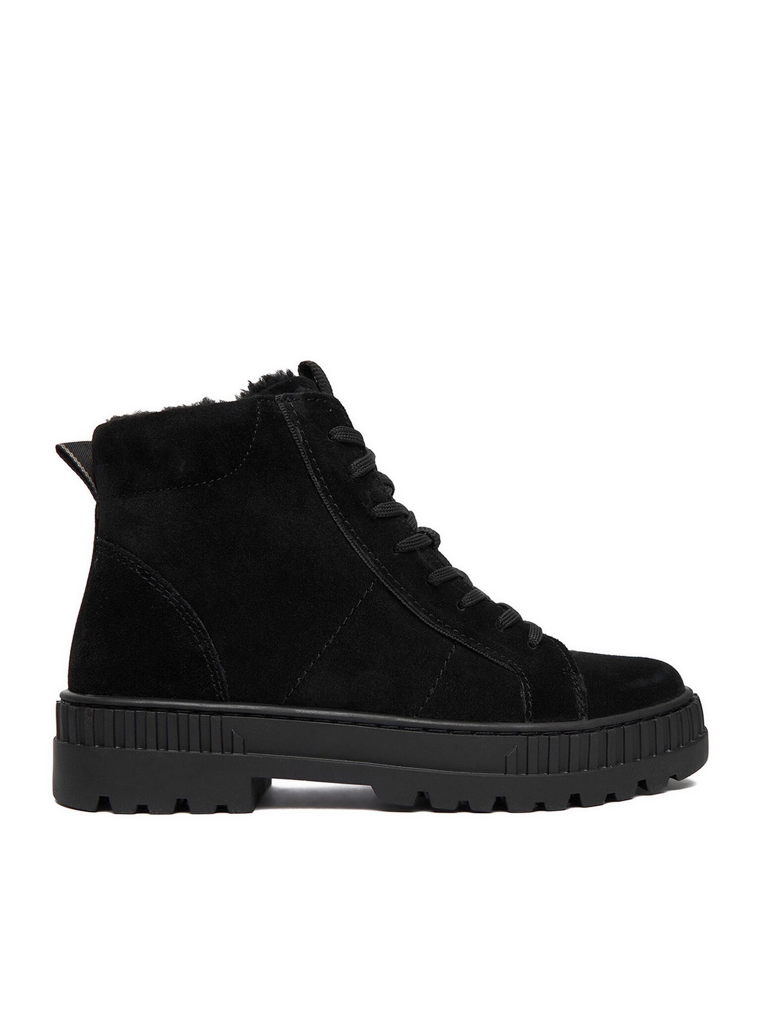 LASOCKI Lasocki Damenstiefel Schwarz Lasocki-CEO-WI23-N-PUSZAN-02 Schwarz Stiefel