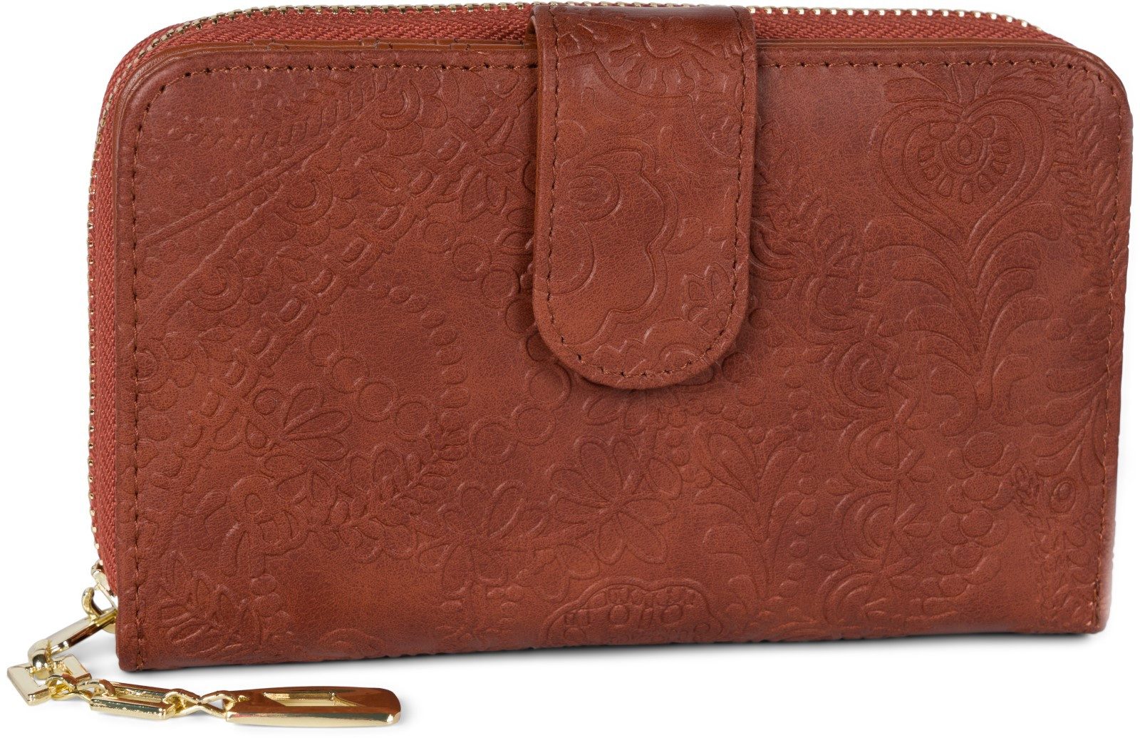 styleBREAKER Geldbörse Geldbörse mit Paisley Blumen günstig online kaufen