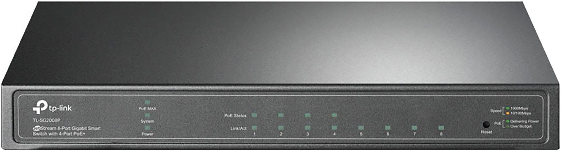 TL-SG2008P 8-Port Gigabit Smart Switch (4x PoE) Netzwerk-Switch