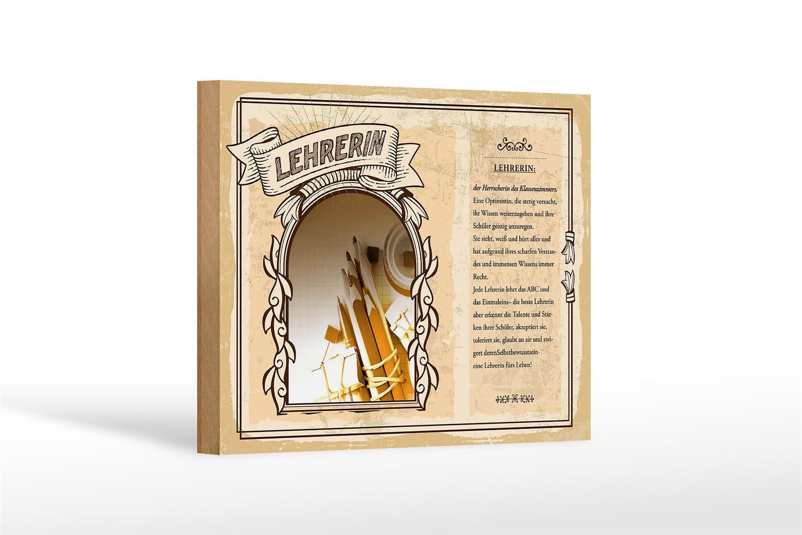 Femer GmbH Holzbild Berufe 18x12 cm günstig online kaufen