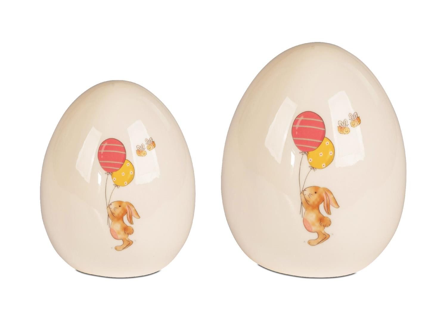 formano Skulptur Ostern, Mit Timerfunktion, Weiß, Motiv: Osterei