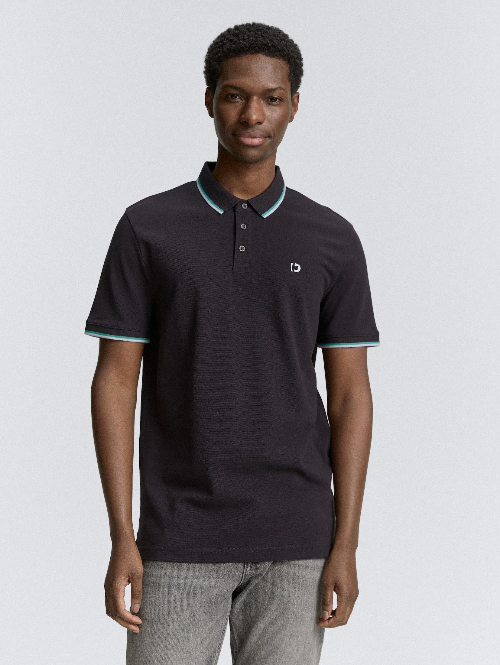 TOM TAILOR Denim Poloshirt Piqué Poloshirt günstig online kaufen