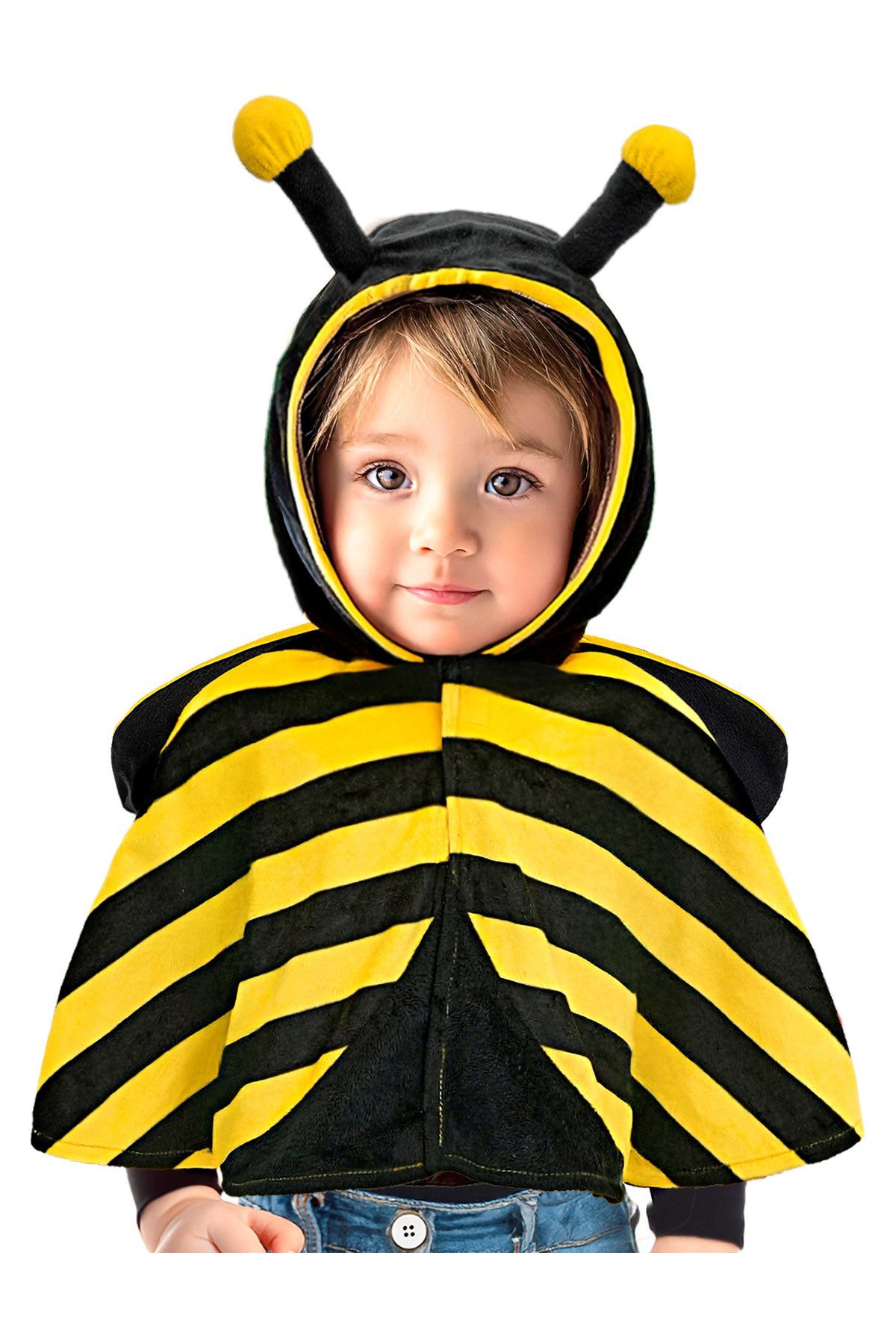 Widmann S.r.l. Kostüm Baby Tierkostüm 'Biene' 98 cm, Schwarz Gelb - Kle