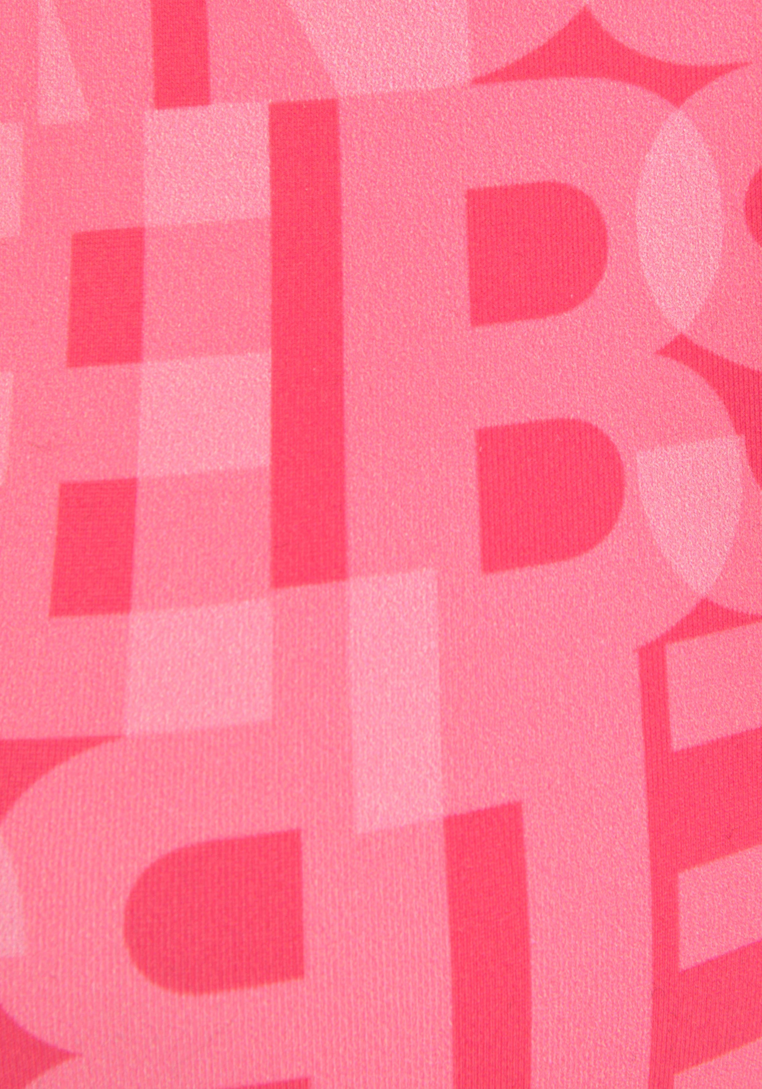 Elbsand Crop-Bikini-Top Letra, mit tollem Wording