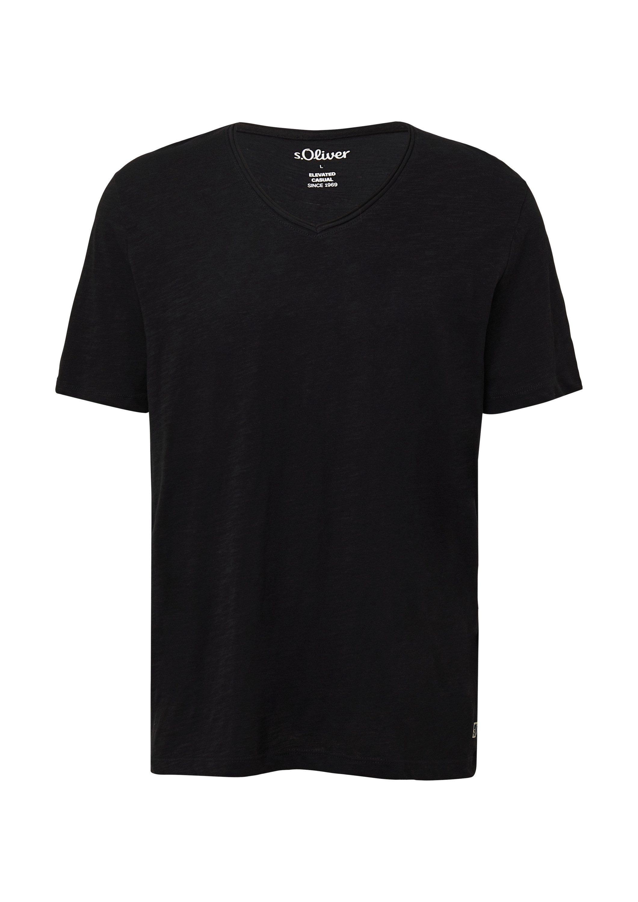s.Oliver Kurzarmshirt T-Shirt (1-tlg) günstig online kaufen