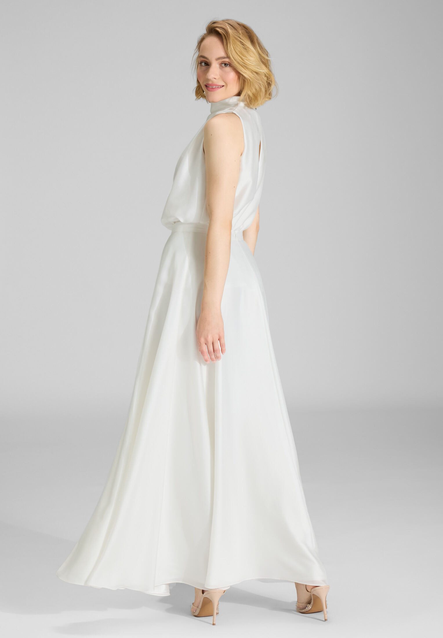 SWING Maxirock - Rock aus nachhaltigem Satinchiffon günstig online kaufen