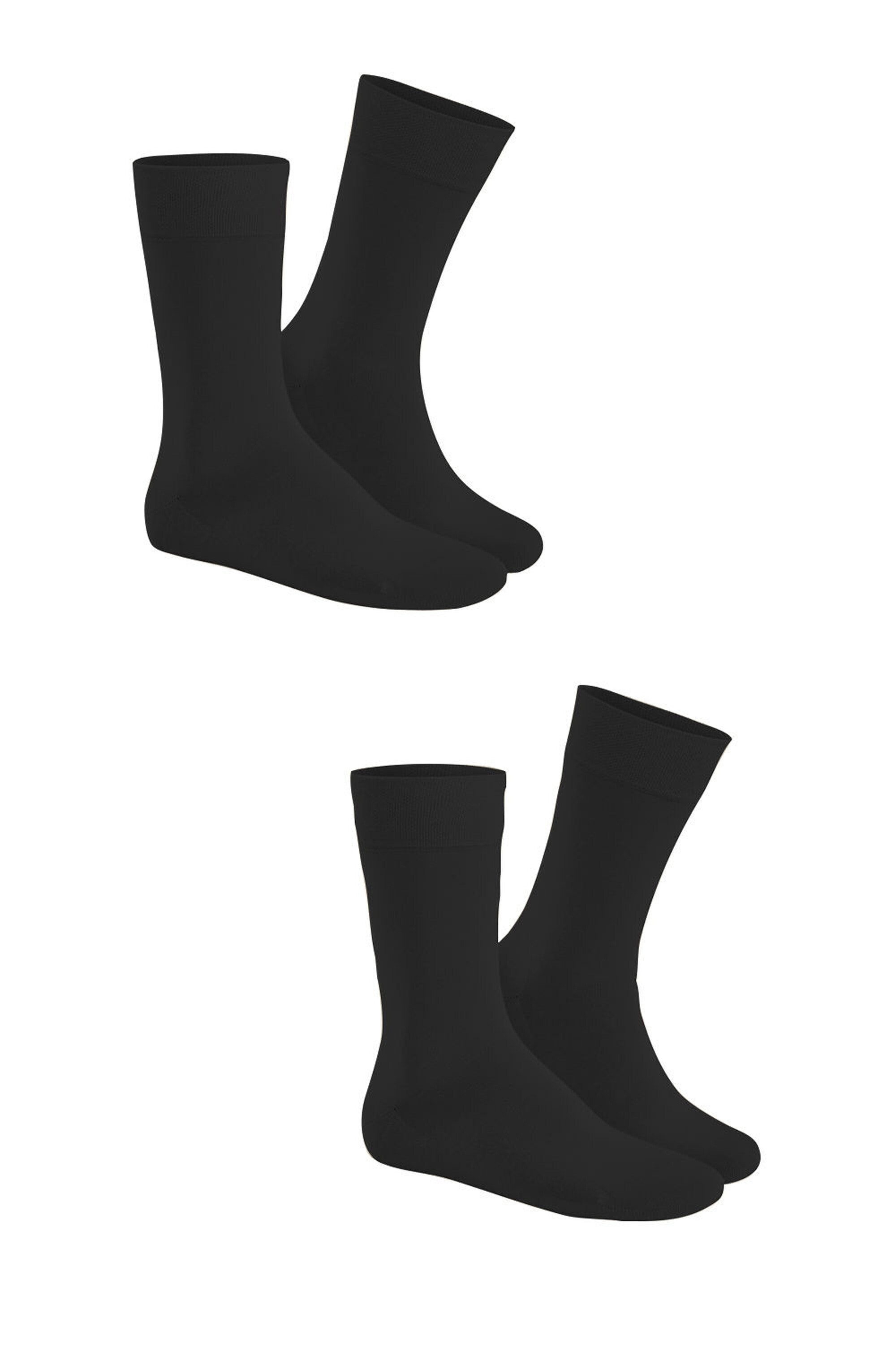 Hudson Socken ONLY 2-PACK (2er Pack) Komfortbund mit weitem Fußausschnitt
