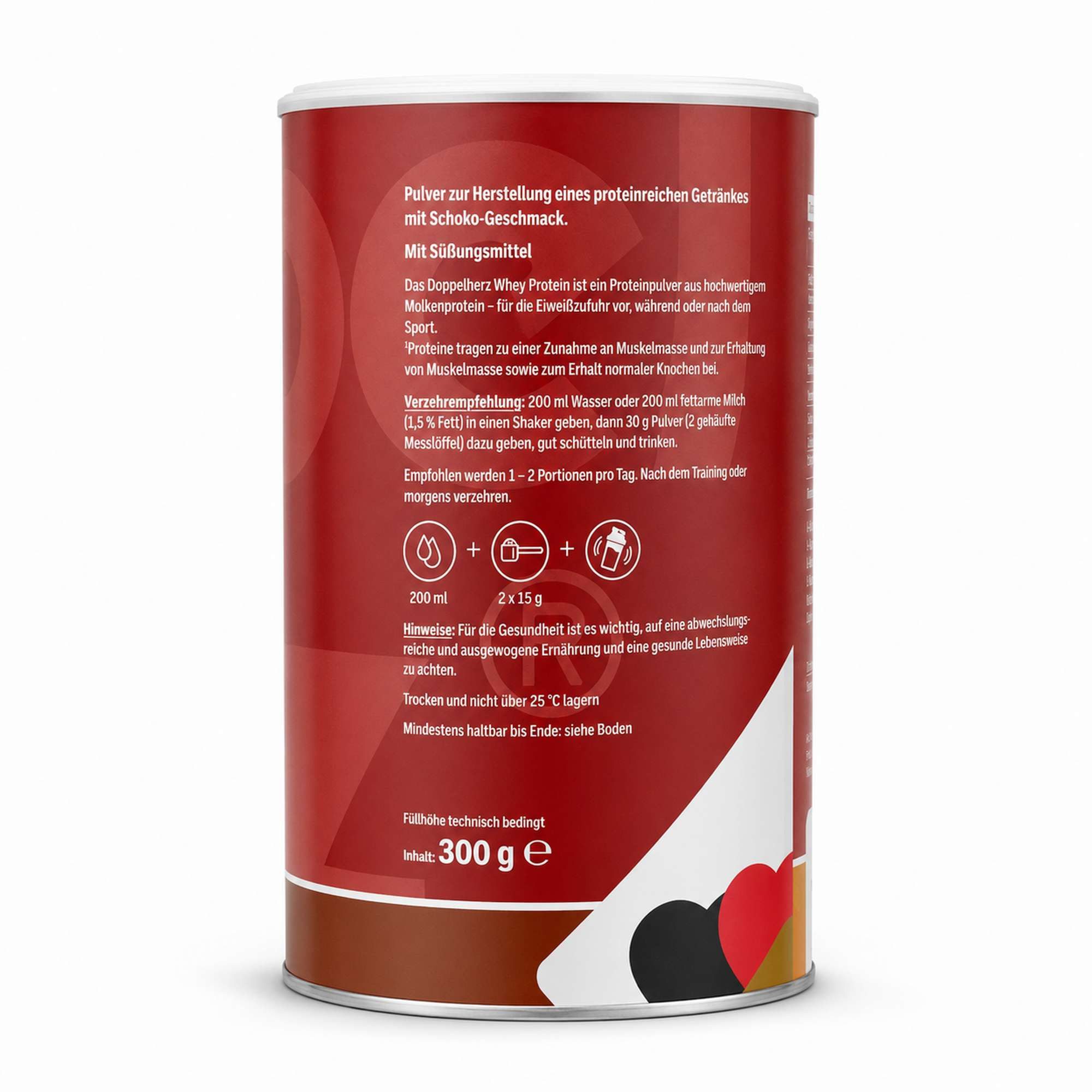 Doppelherz Whey Protein Schoko-Geschmack Pulver Pulver
