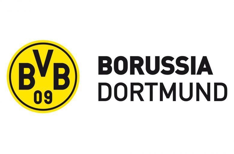 Logo Schriftzug BVB Borussia mit entfernbar (1 St), selbstklebend, Wandtattoo Wall-Art