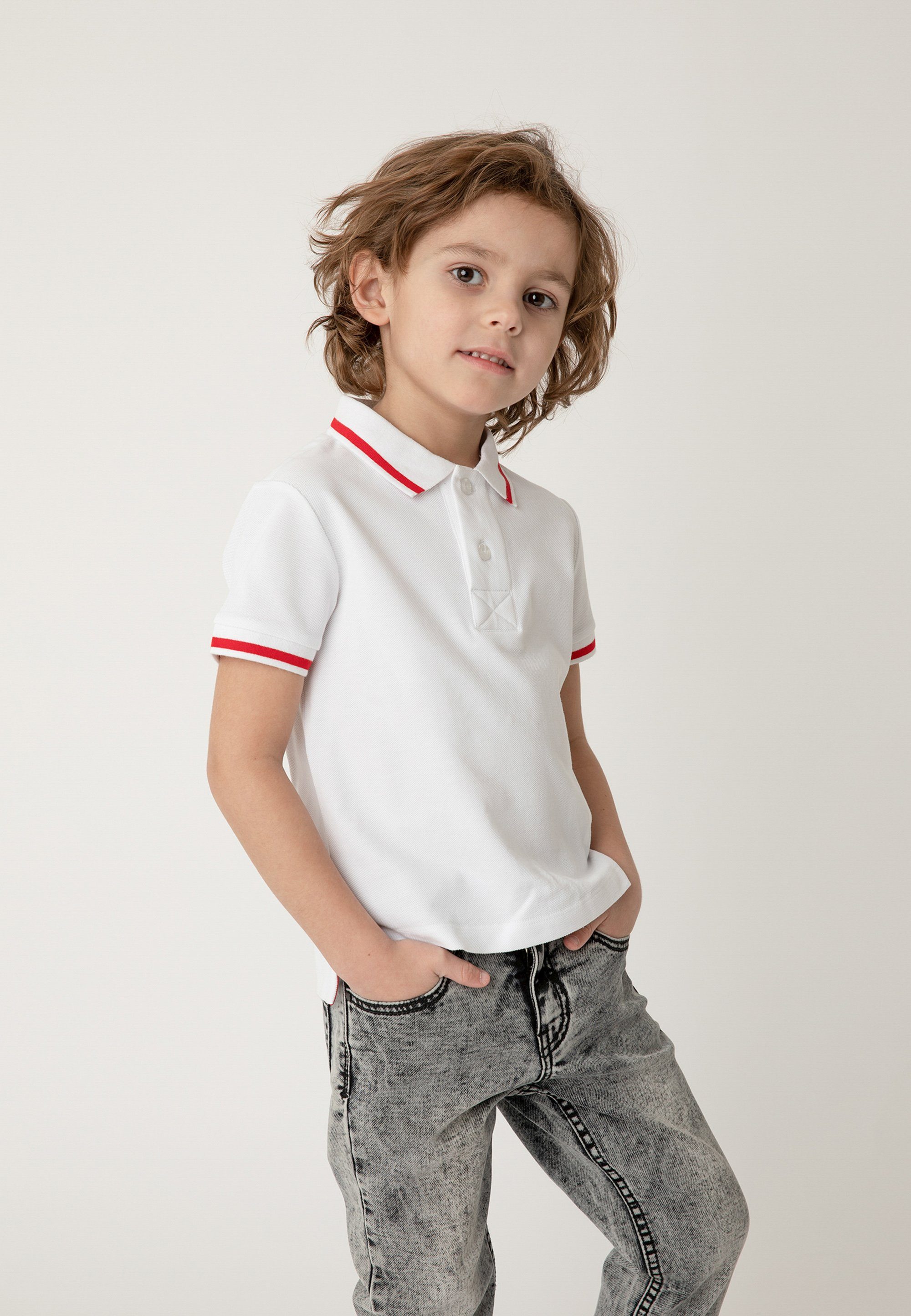 Gulliver Poloshirt mit verlängerter Rückenpartie | Poloshirts