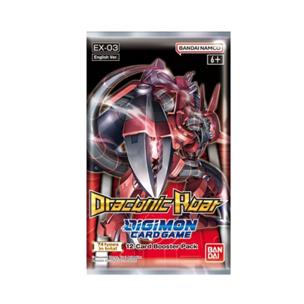 Digimon Sammelkarte Digimon - 1 Draconic Roar Booster - Englisch