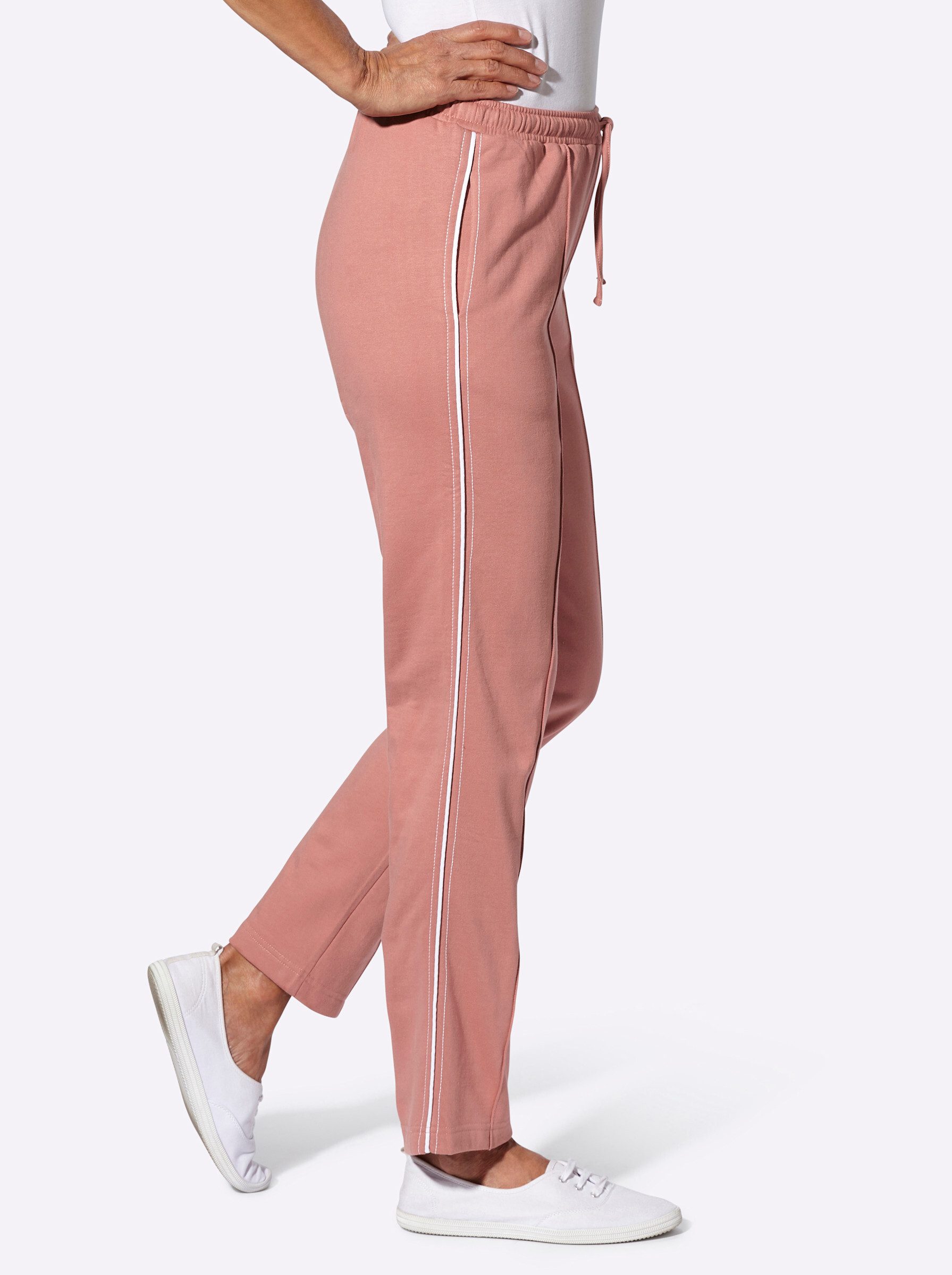 Sieh an! Jerseyhose Sweathose Innenbeinlänge ca. günstig online kaufen