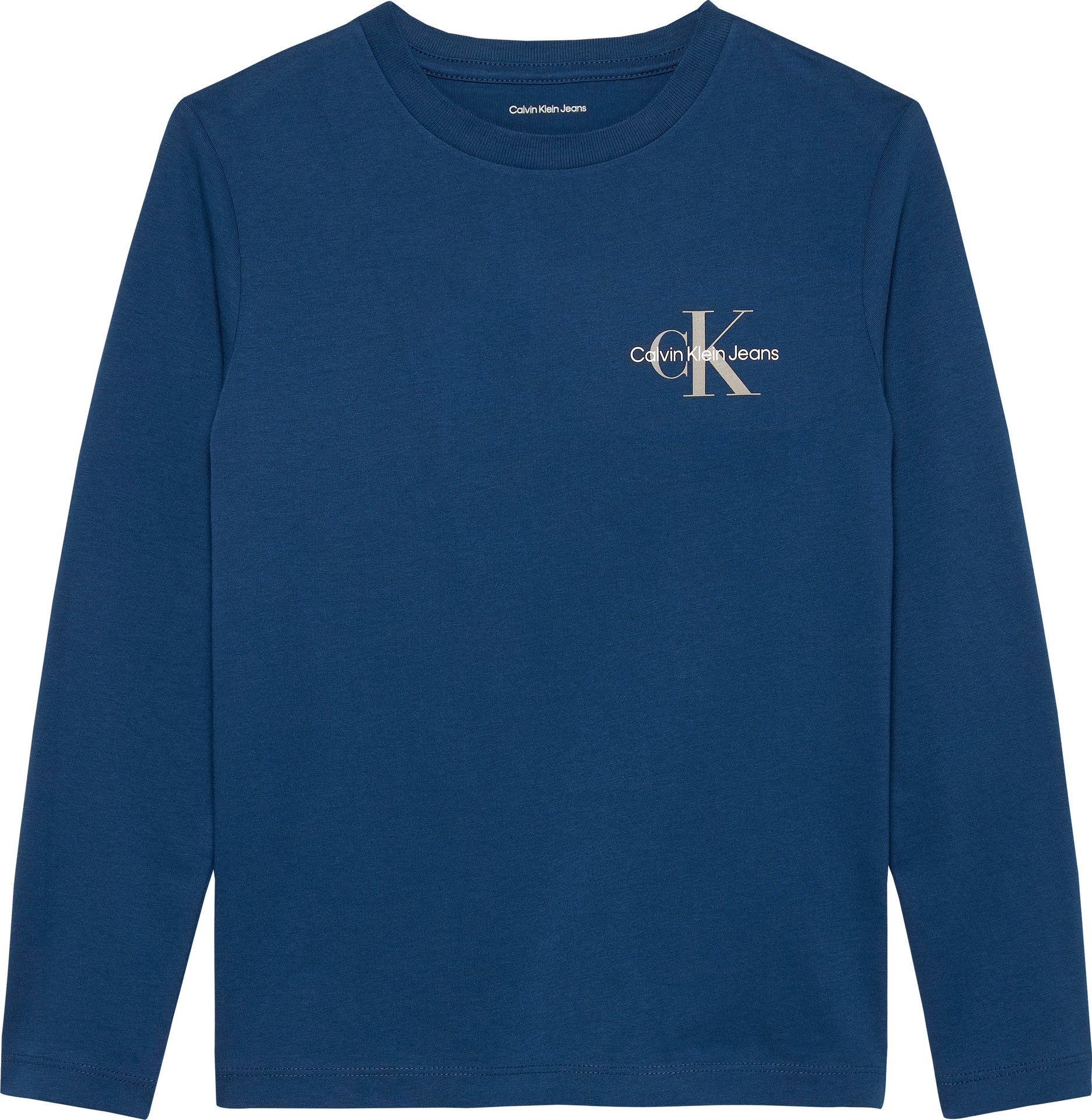 Calvin Klein Jeans Langarmshirt Chest Monologo günstig online kaufen