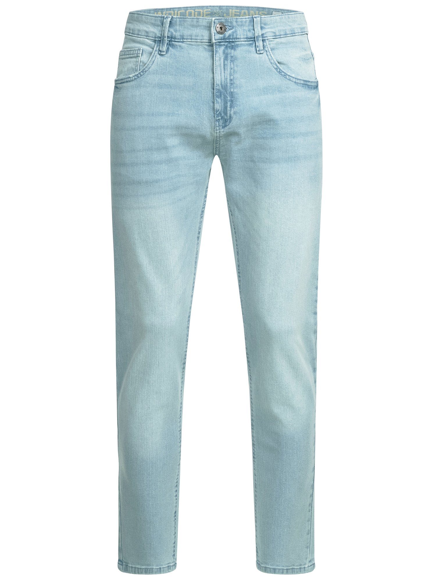 Indicode Regular-fit-Jeans INSantino mit klassischer 5-Pocket-Optik günstig online kaufen