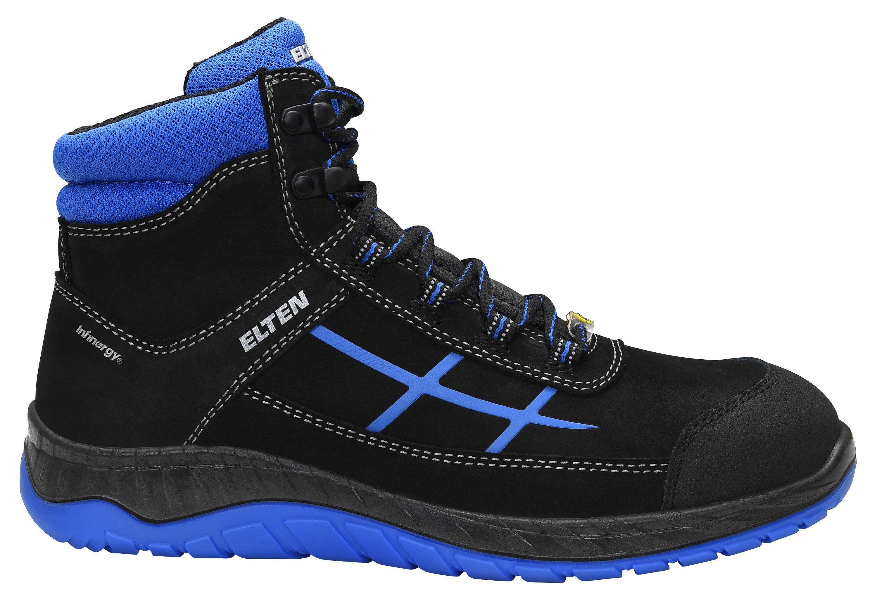 ELTEN MALVIN blue Mid ESD S3S Sicherheitsstiefel (Schuhkarton, Paar)
