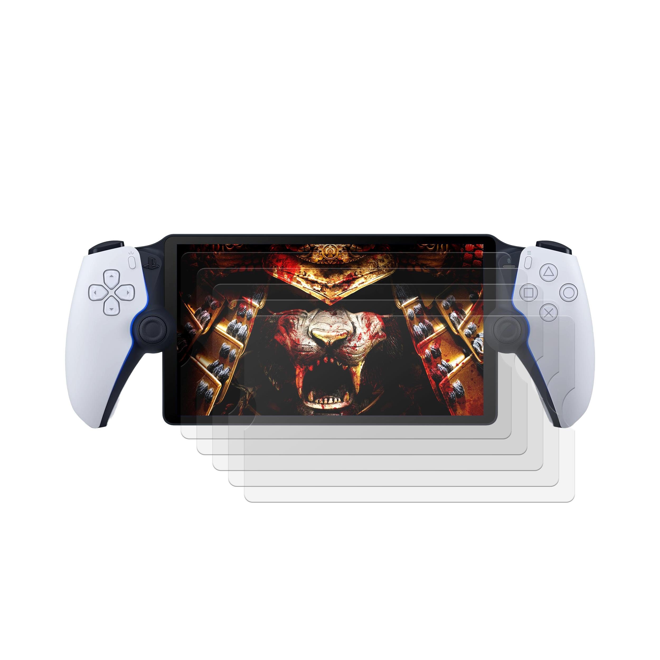 Protectorking Schutzfolie 5x 9H Panzernanoglas für Sony Playstation Portal MATT FLEXIBLER Displa, (1-Stück), Flexibler Displayschutz, Panzerglas, Schutzglas, Entspiegelt, Matt