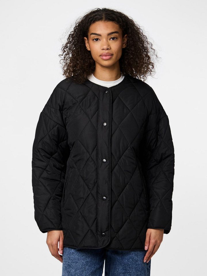 pieces Steppjacke PCSTELLA QUILTED JACKET NOOS BC Kunstfaser