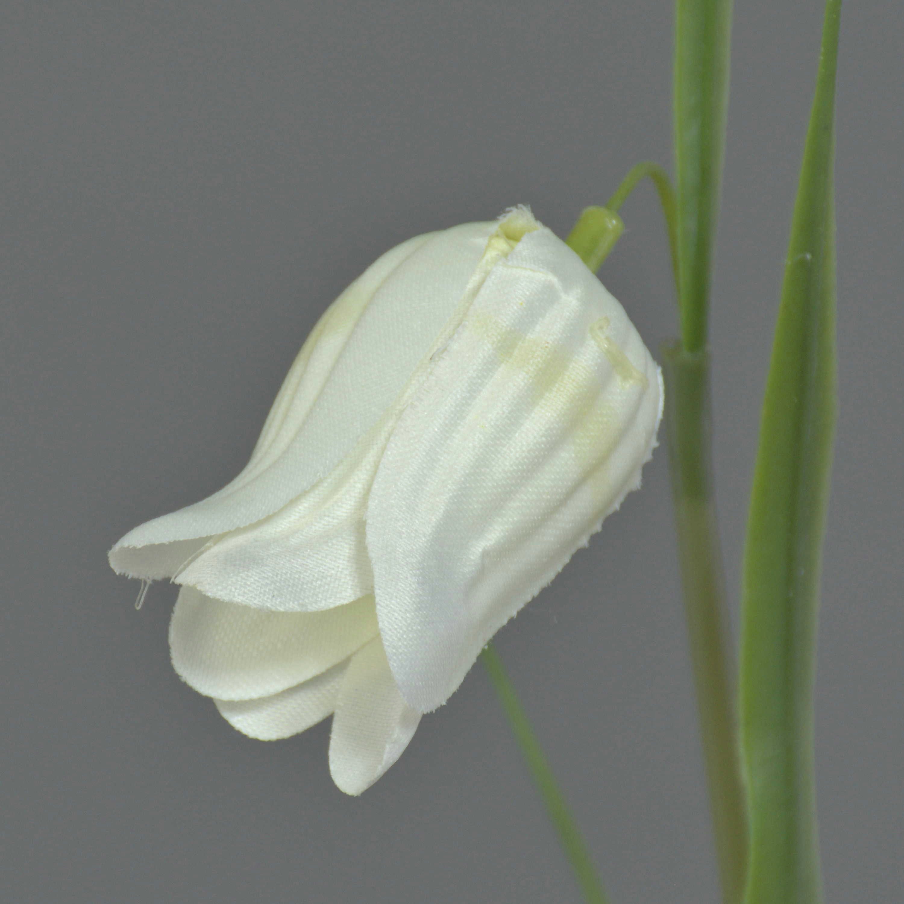 Kunstblume Deko Blume Glockenblume LUXING, weiß, 40 cm Glockenblume, artplants, Höhe 40.0 cm