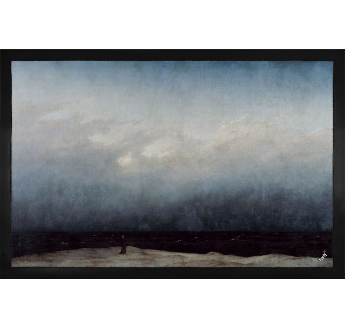 Fußmatte Caspar David Friedrich - Der Mönch Am Meer 18081810 1art1 Höhe: 5 mm
