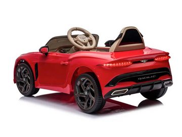 TPFLiving Elektro-Kinderauto Go-Kart mit EVA und Kunststoffreifen zum Driften, Belastbarkeit 30 kg, Kinderfahrzeug mit Soft-Start und Bremsautomatik - Farbe: rot